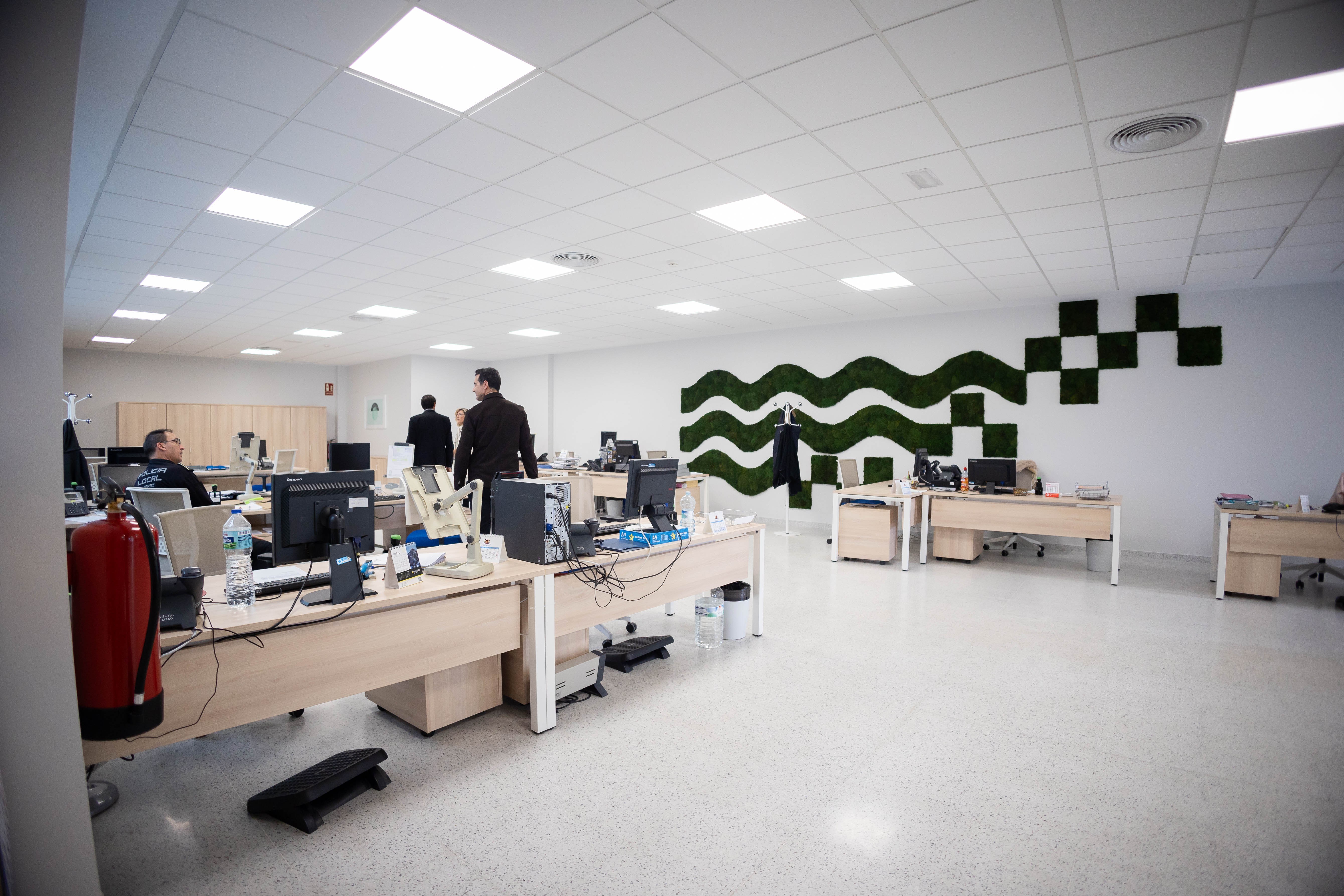 Las imágenes de la inauguración de la nueva Jefatura de la Policía Local