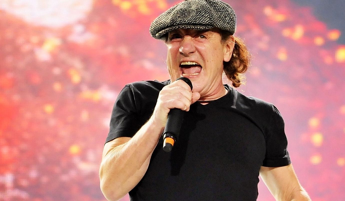 Brian Johnson, vocalista de AC/DC, que volverá a actuar en Sevilla.