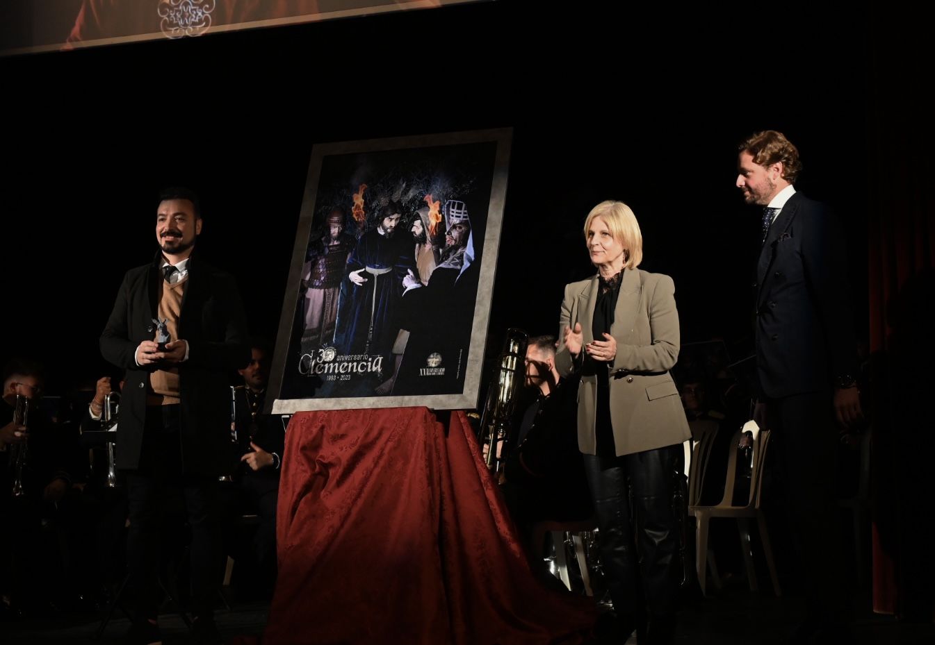 Cartel con motivo del 25 aniversario de la Hermandad de la Clemencia en Jerez.