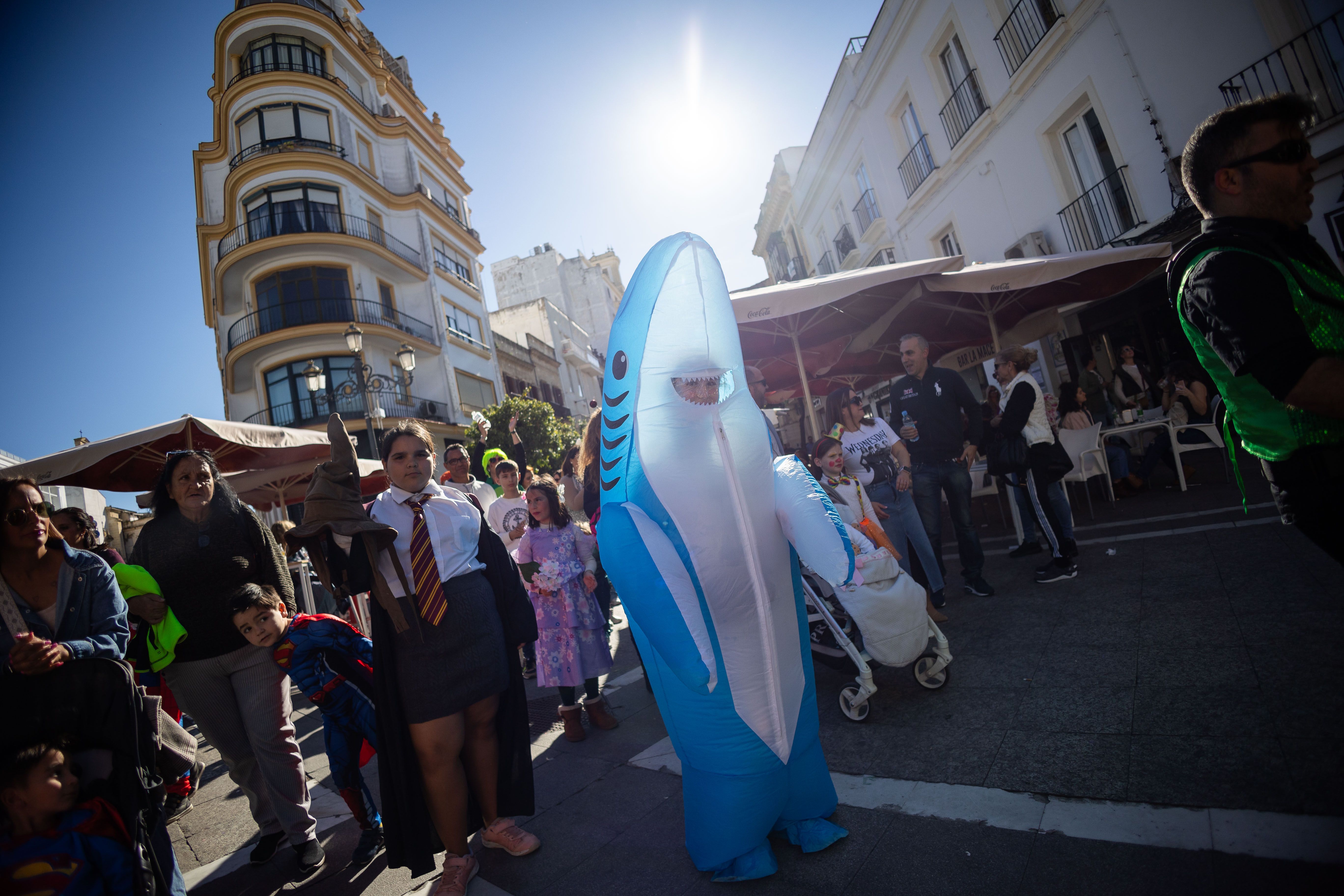 El carnaval llega al centro de Jerez