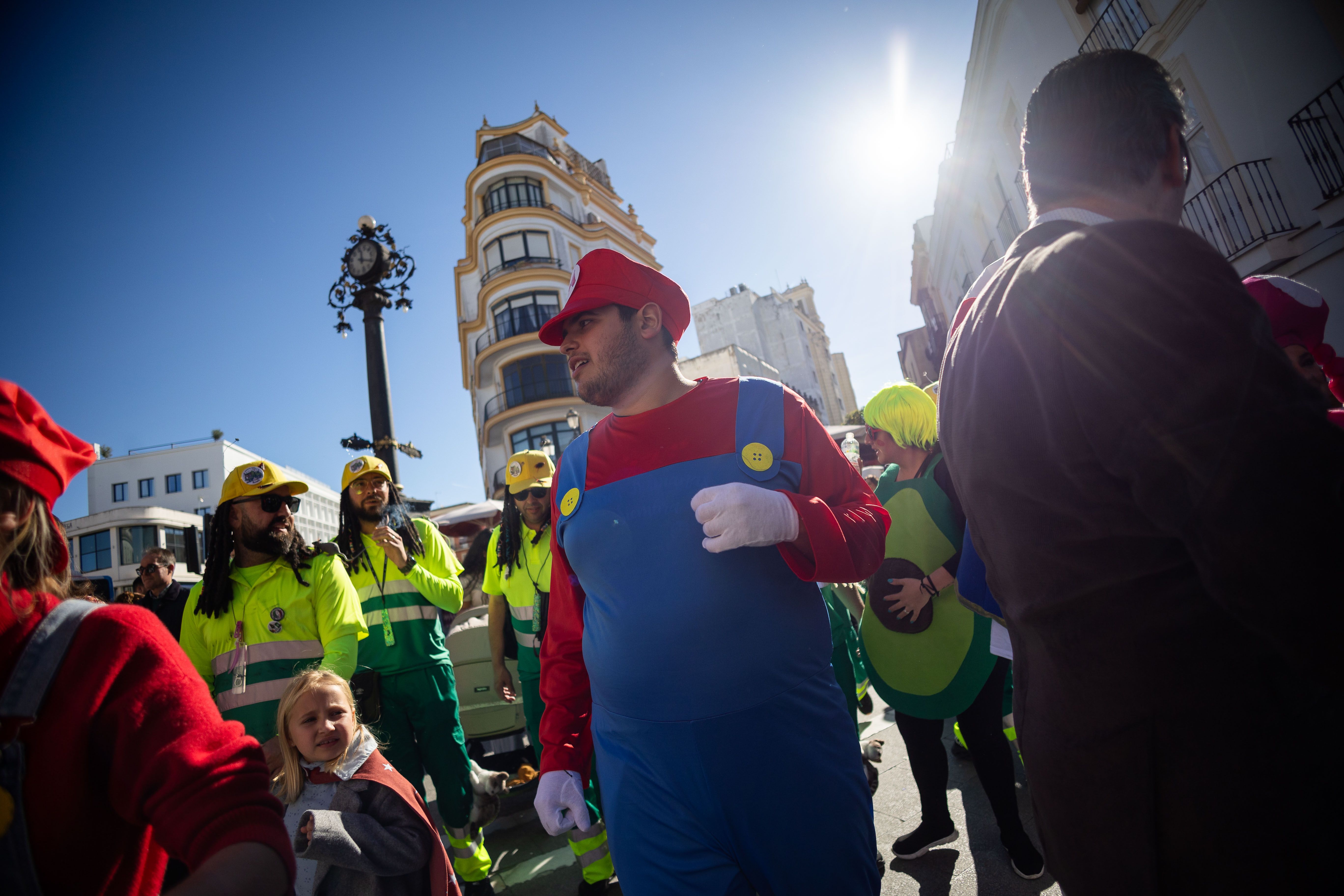 El carnaval llega al centro de Jerez