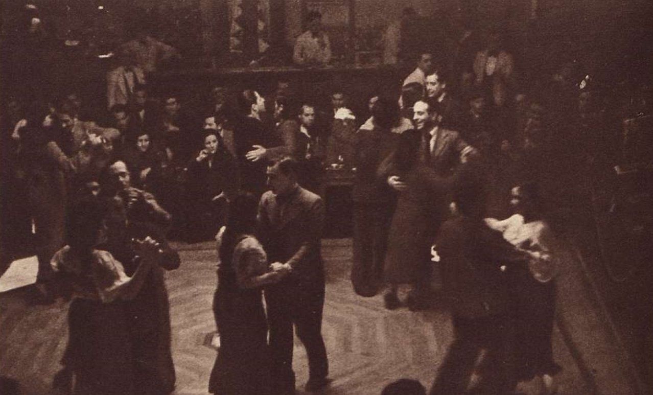 Baile en un cabaret de los años treinta, Barcelona de Noche (‘Crónica’, 17/5/1936)