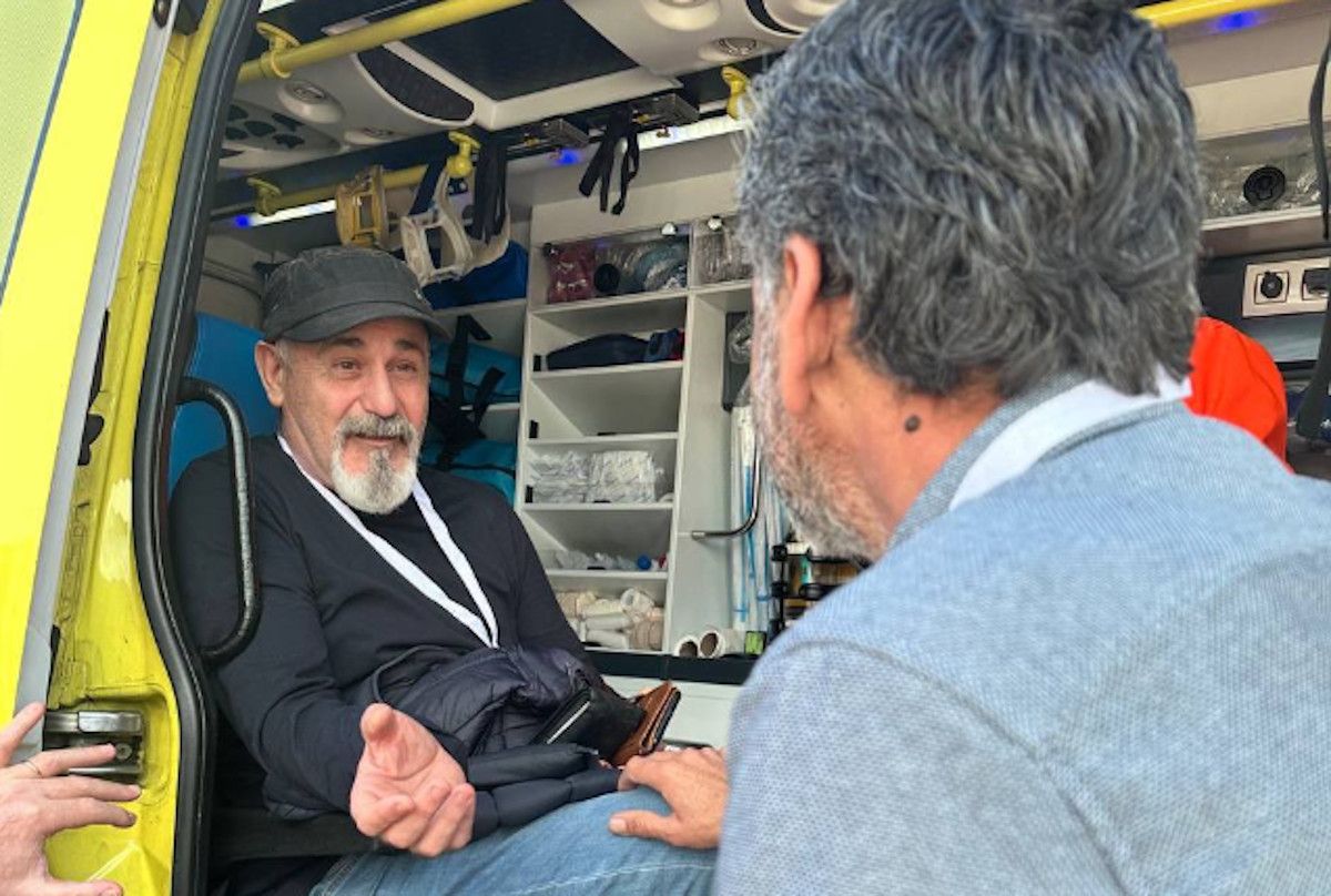 Juan Valverde, apoderado de Sumar Galicia, agredido por una apoderada del PP.