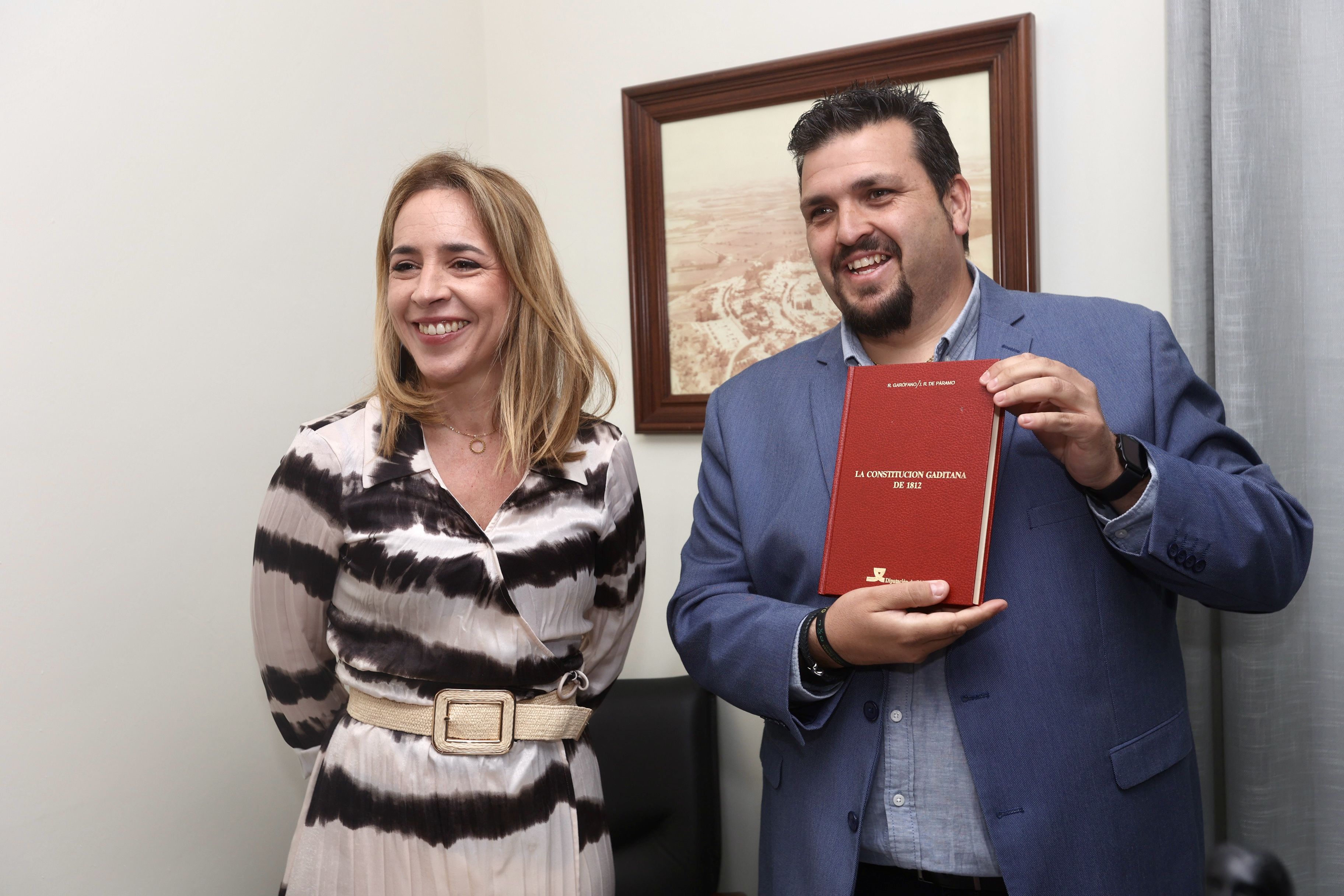 Almudena Martínez y Francisco Javier Fuentes