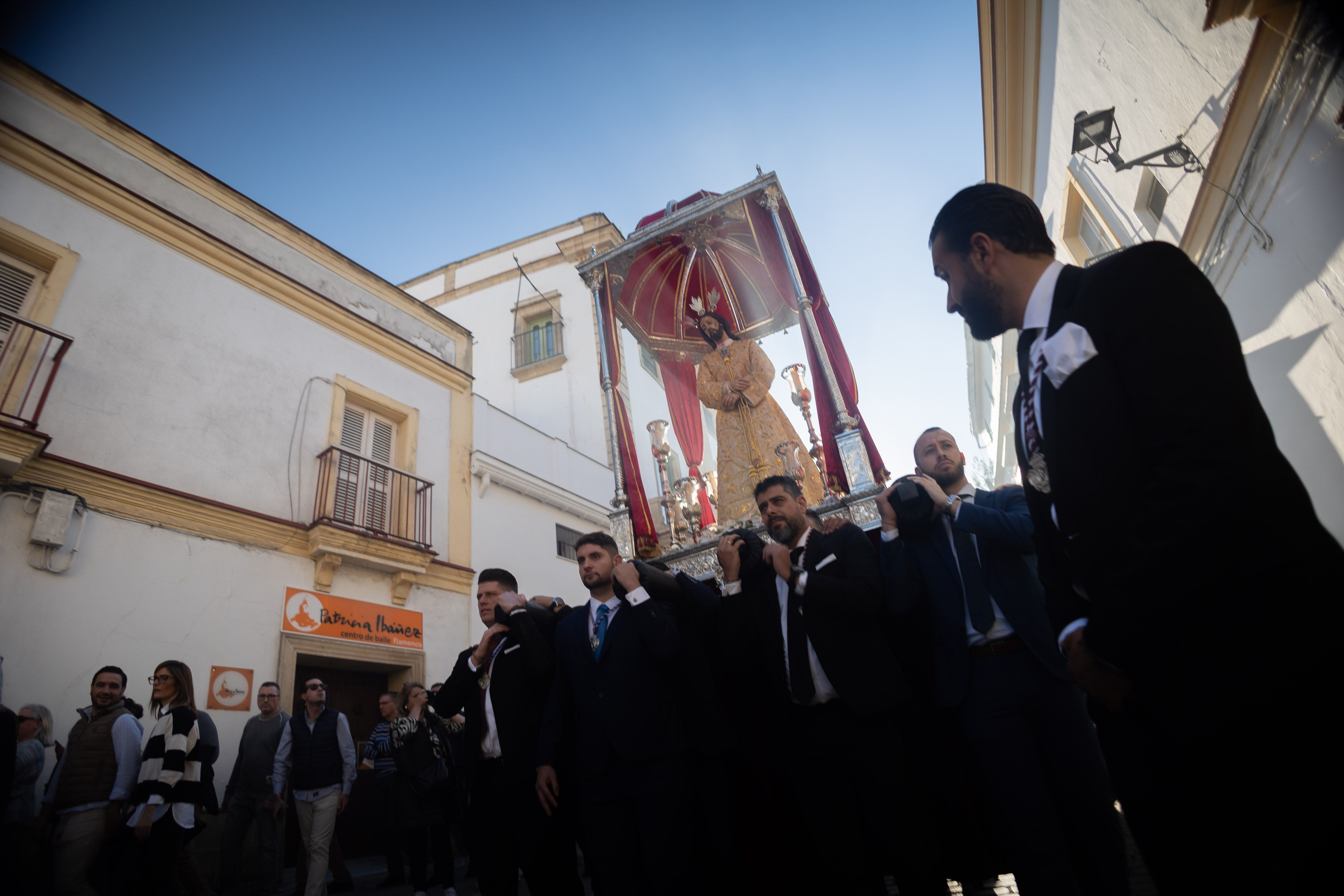Imágenes del Vía Crucis de la Unión de Hermandades  de Jerez