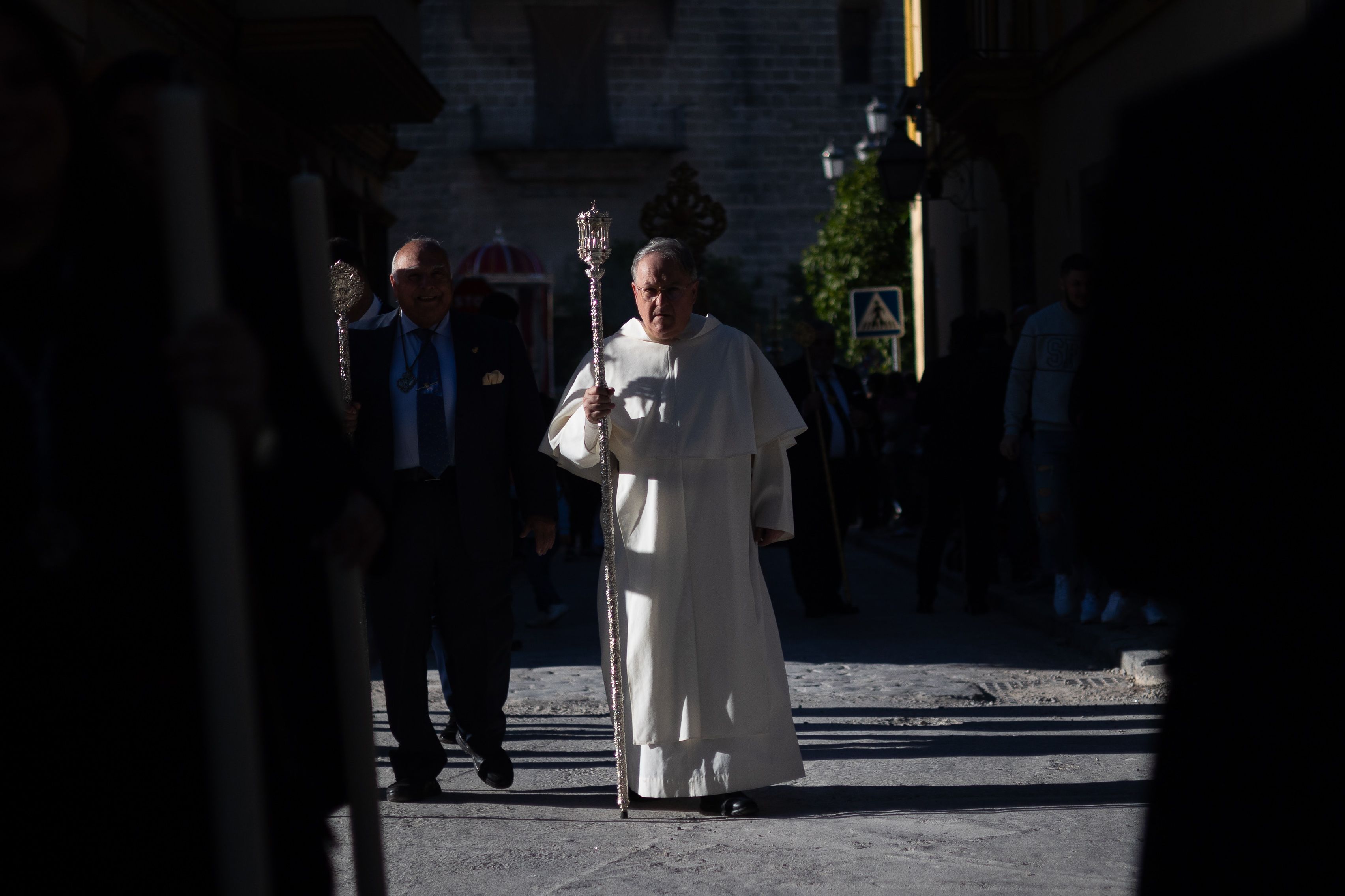 Imágenes del Vía Crucis de la Unión de Hermandades  de Jerez