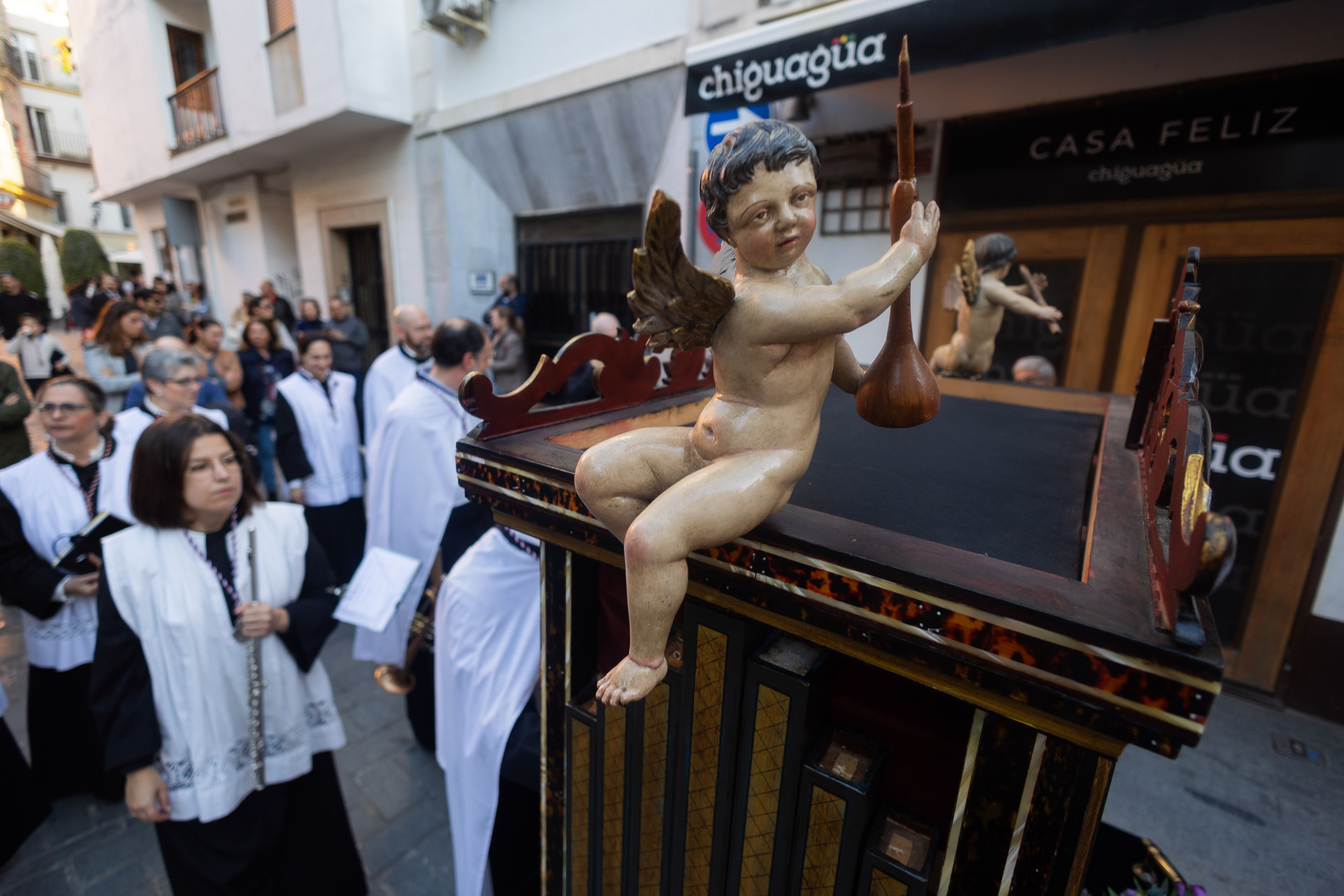 Imágenes del Vía Crucis de la Unión de Hermandades  de Jerez