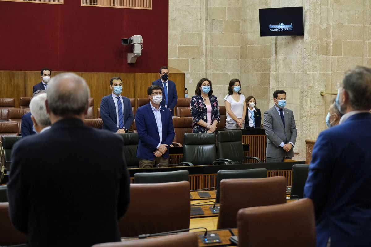El Parlamento andaluz, recientemente. FOTO: Juan López Cepero