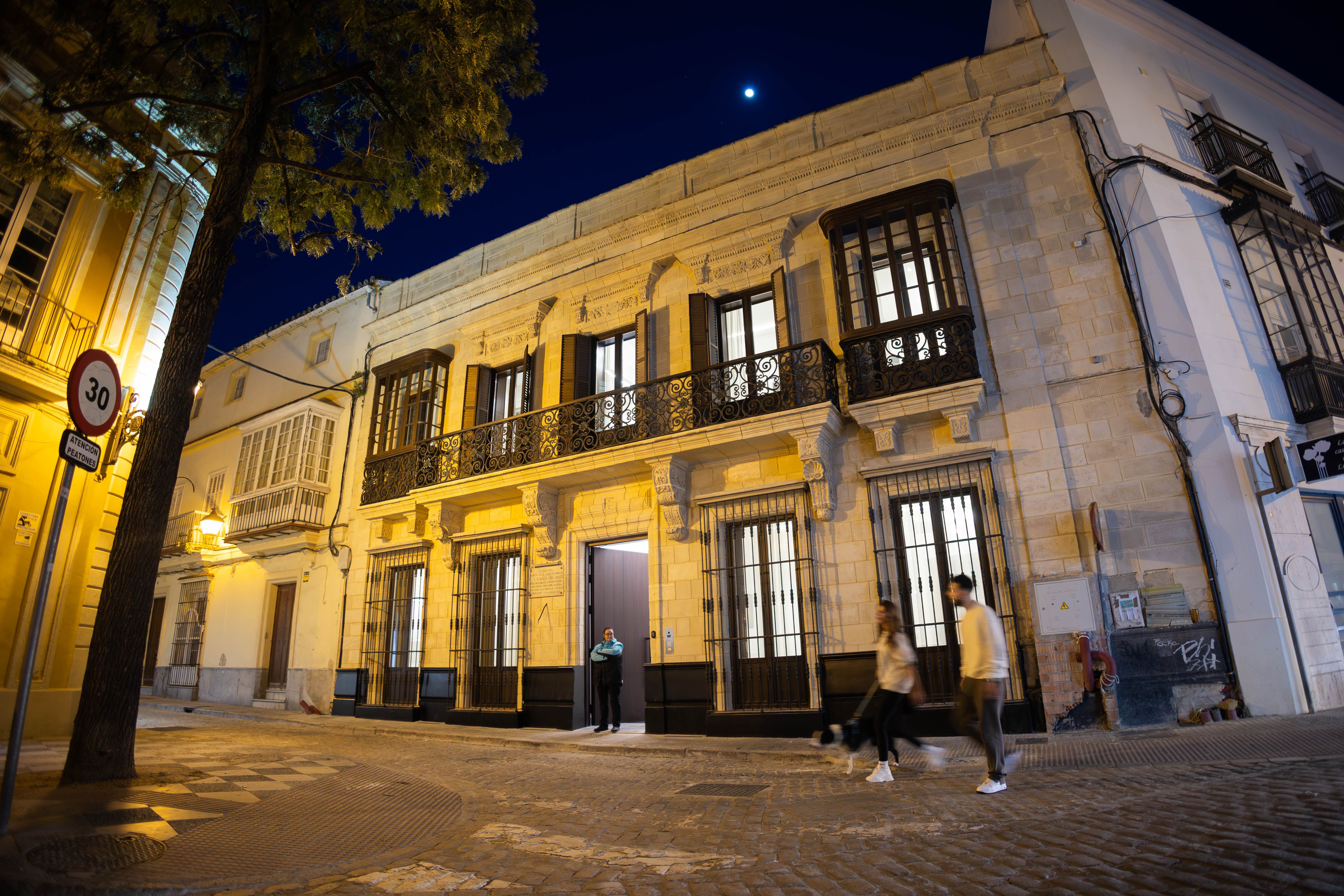 Aspecto actual de la casa situada al inicio de la calle Naranjas.