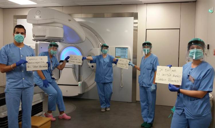 Profesionales de Oncología del Virgen Macarena.