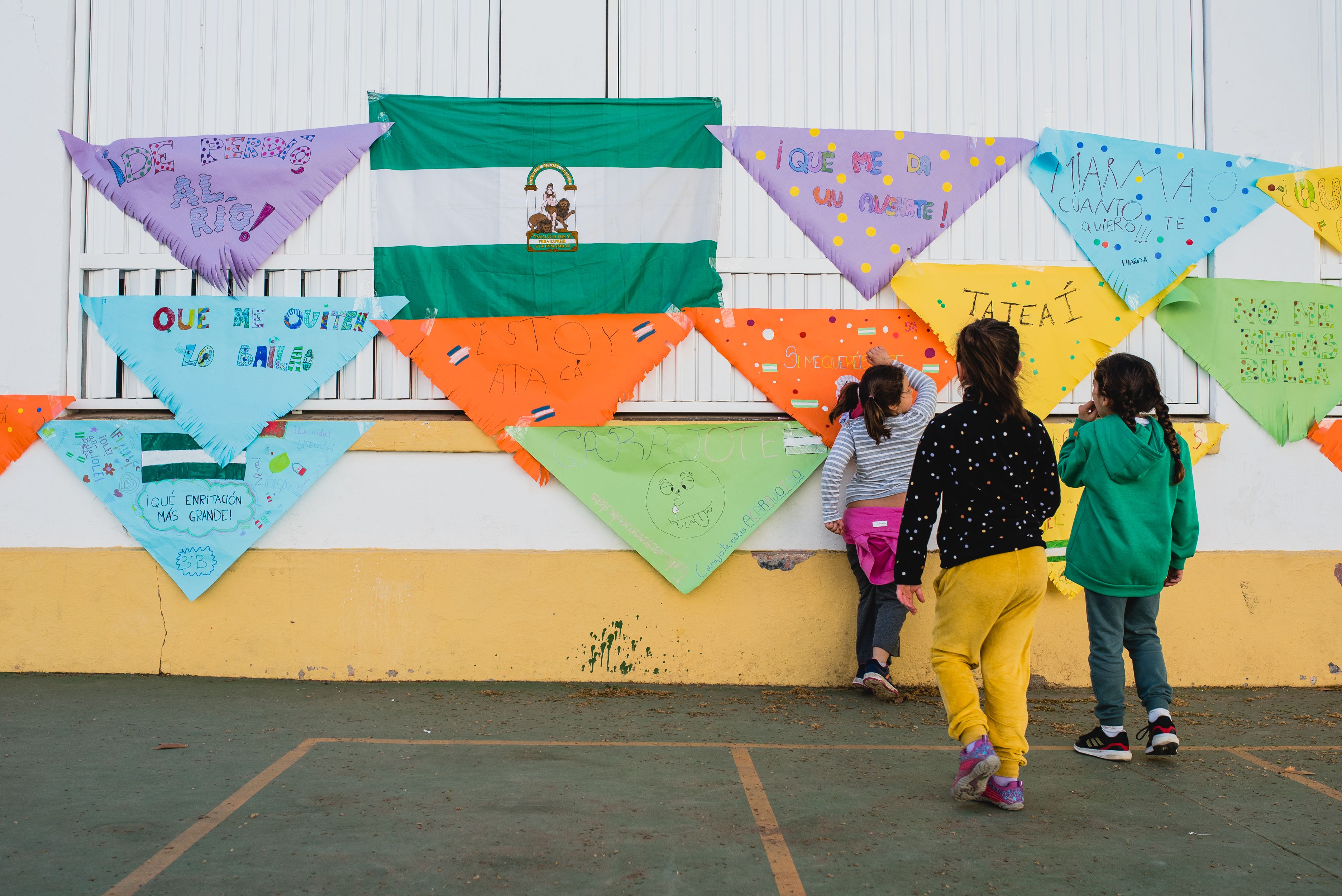 Un colegio público en Andalucía.