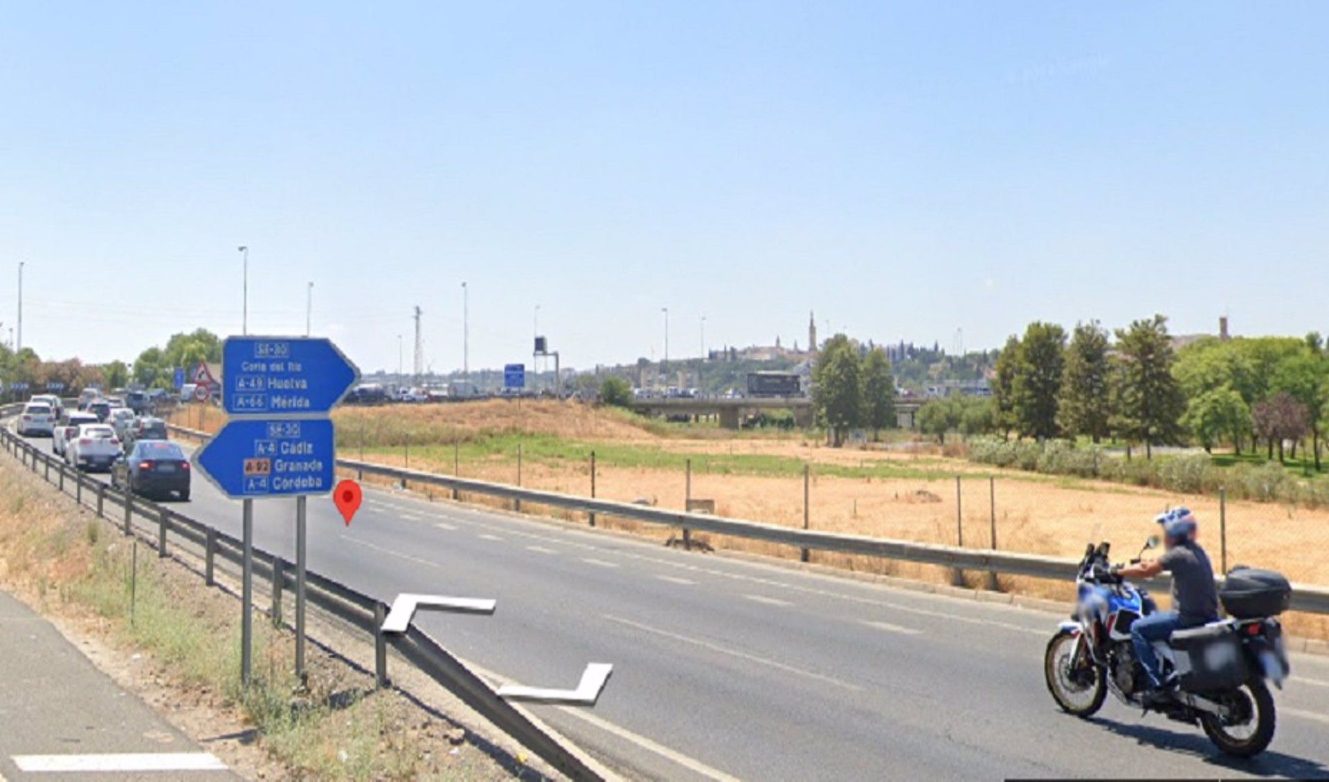 Lugar donde ha ocurrido el accidente. Lugar donde ha ocurrido el accidente.