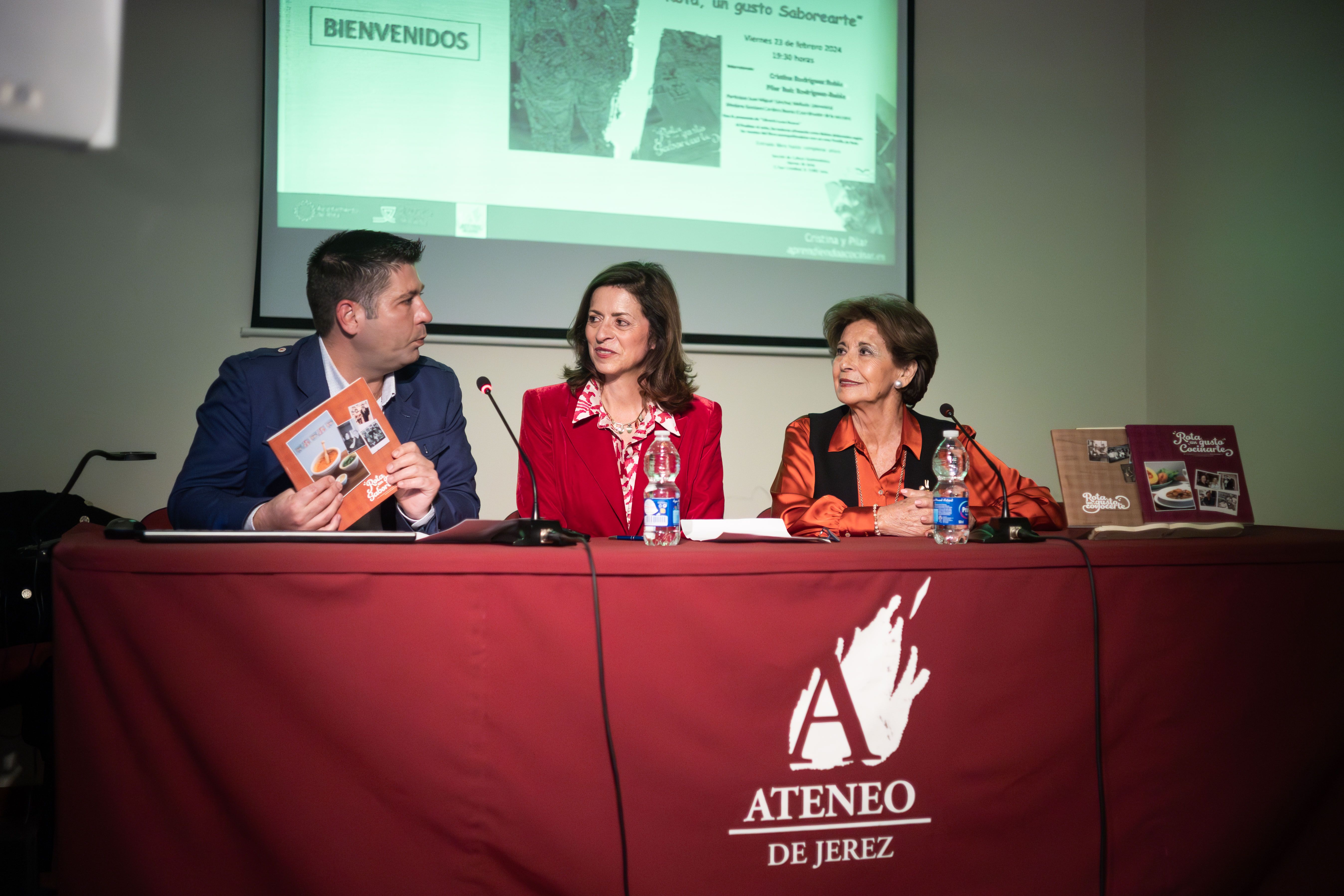 Un momento de la presentación de 'Rota, un gusto saborearte'