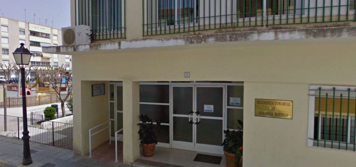 La residencia de mayores de Vélez-Rubio que ha sufrido los nuevos contagios.