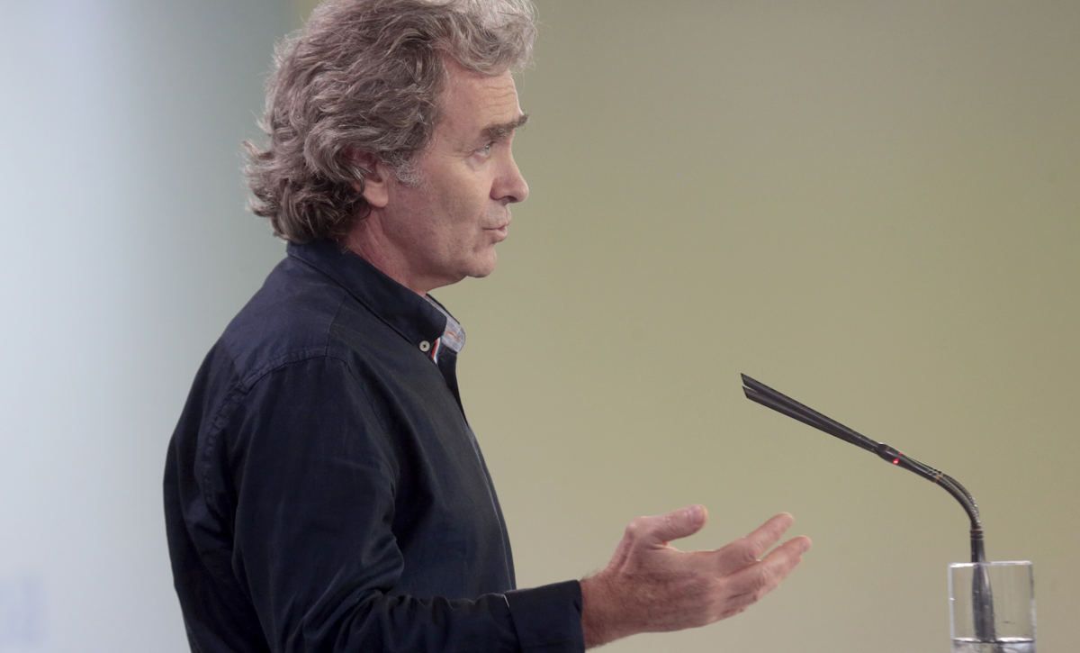 Fernando Simón, en una rueda de prensa reciente. FOTO: PSOE Flickr
