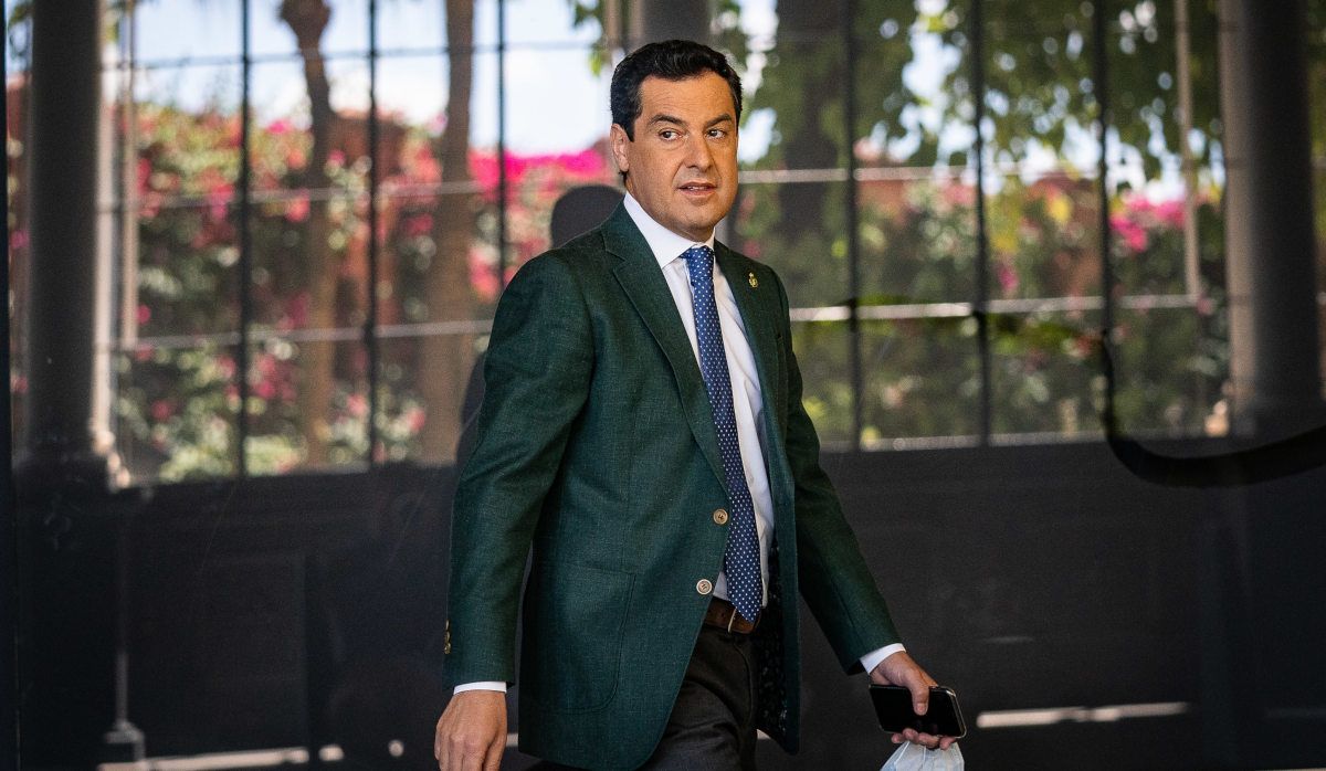 Moreno Bonilla, este domingo tras la conferencia de presidentes. FOTO: Junta