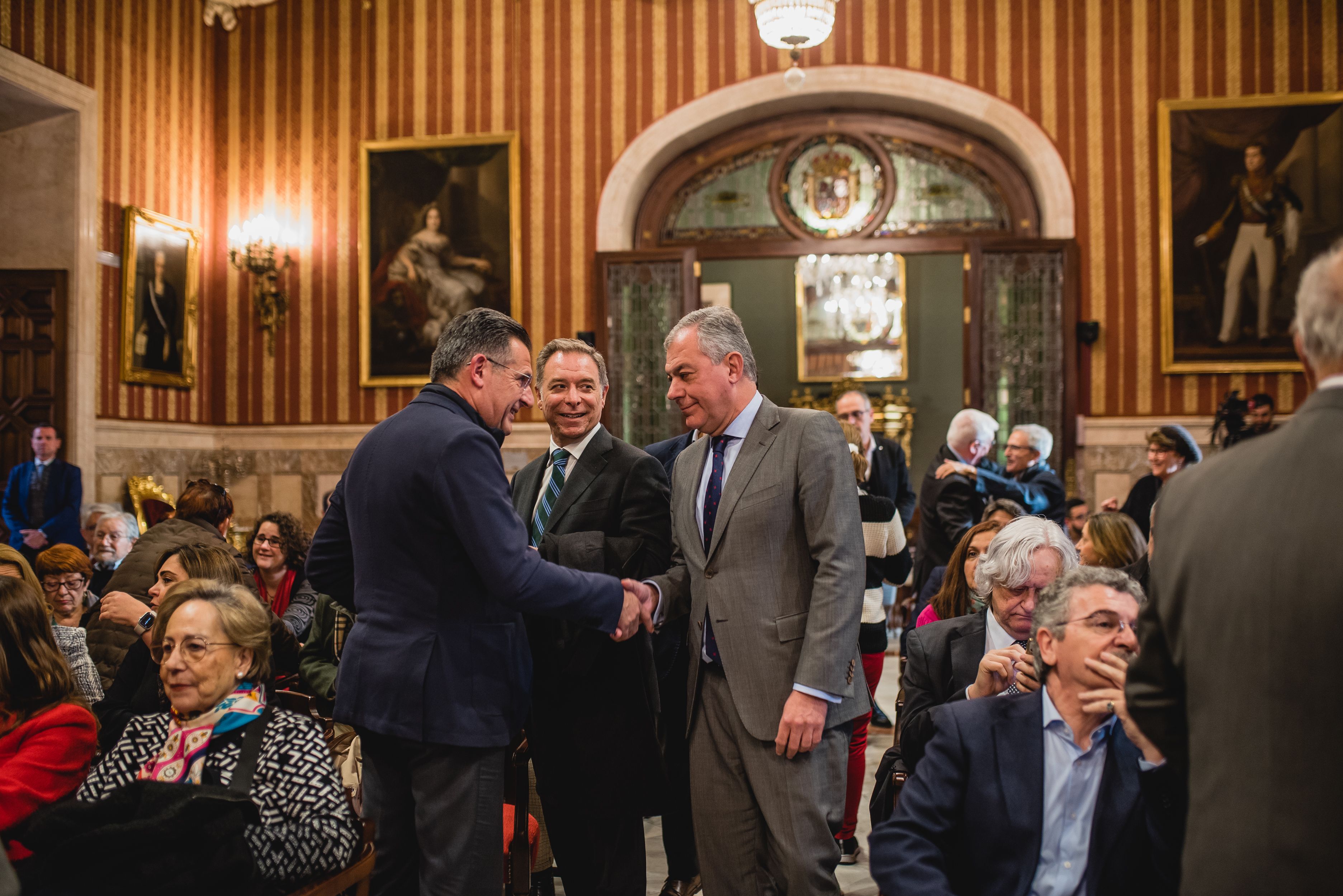 Los actos previos de este 28F de 2024 en el Ayuntamiento de Sevilla, en imágenes.