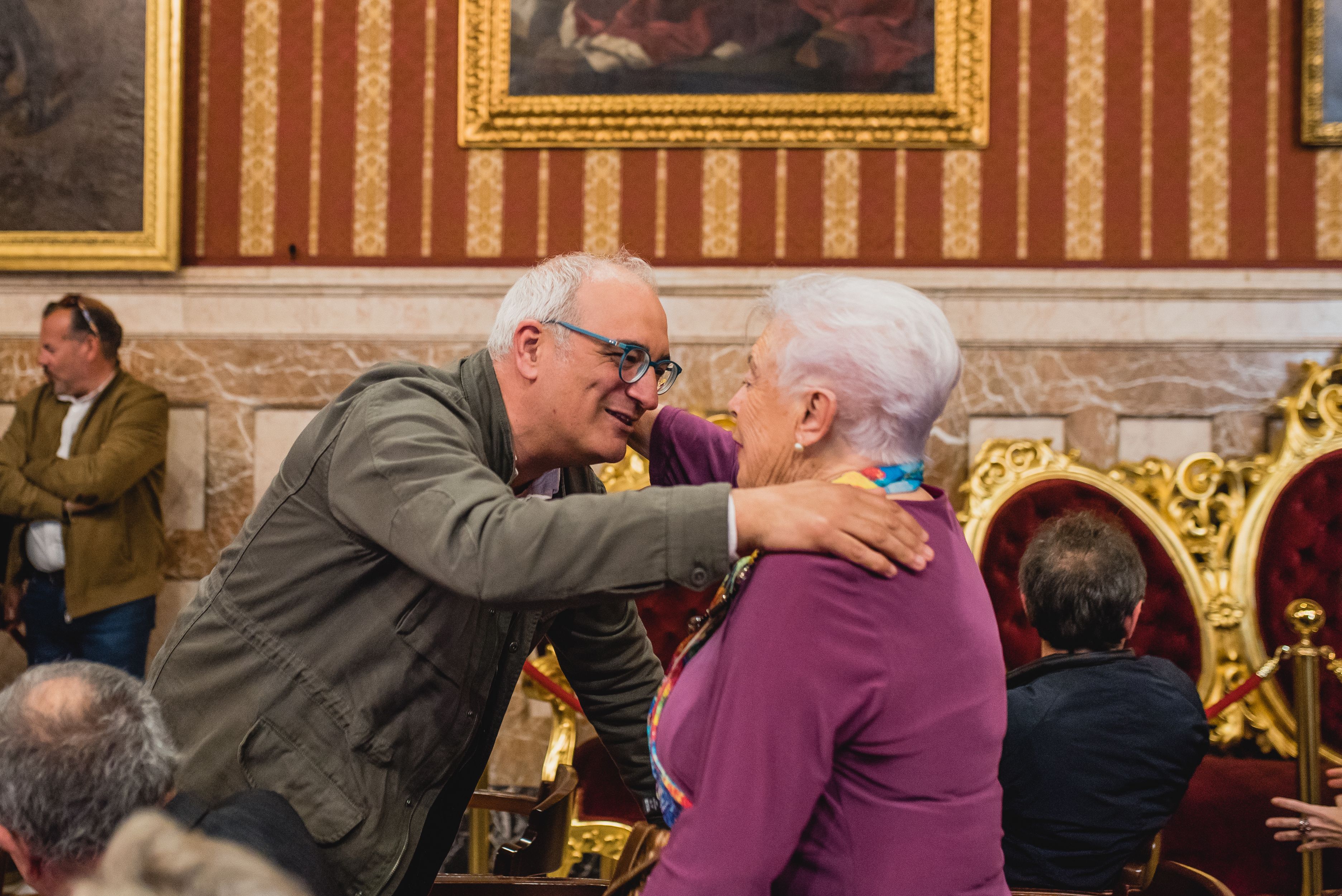 Los actos previos de este 28F de 2024 en el Ayuntamiento de Sevilla, en imágenes.