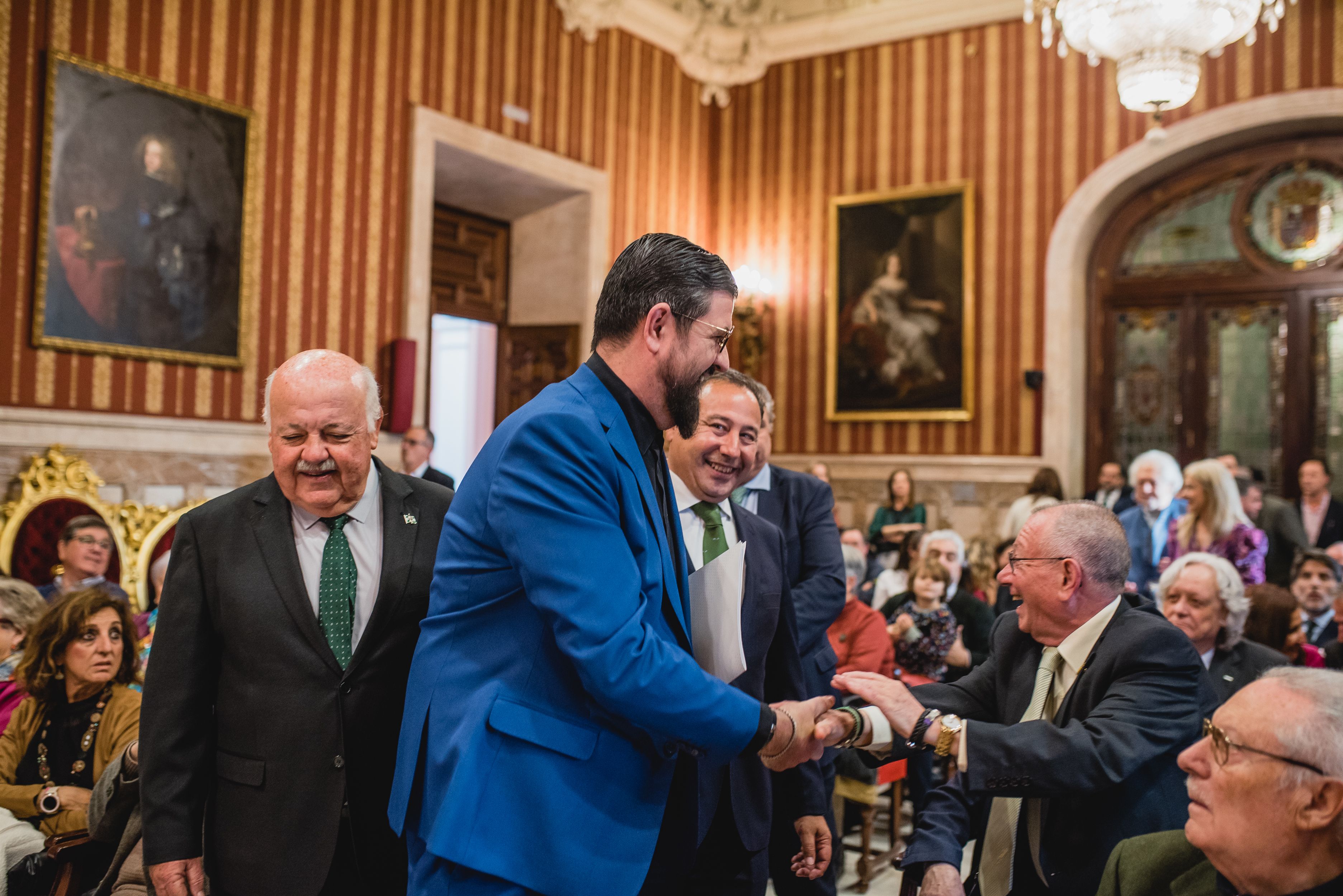 Los actos previos de este 28F de 2024 en el Ayuntamiento de Sevilla, en imágenes.