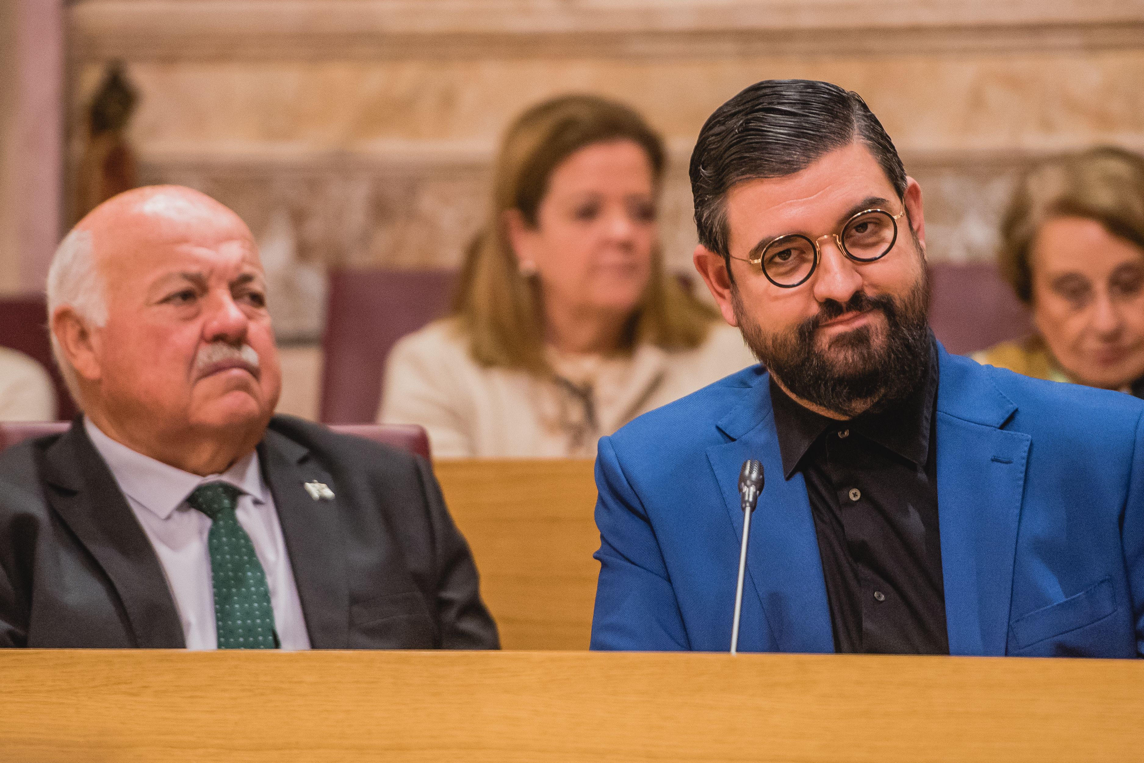 Los actos previos de este 28F de 2024 en el Ayuntamiento de Sevilla, en imágenes.