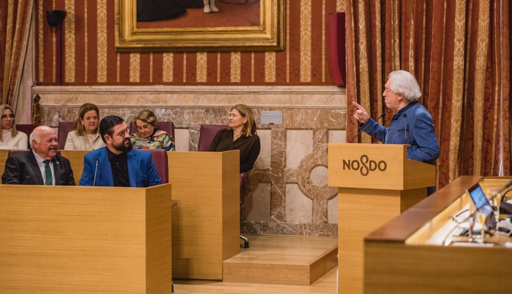 Los actos previos de este 28F de 2024 en el Ayuntamiento de Sevilla, en imágenes.