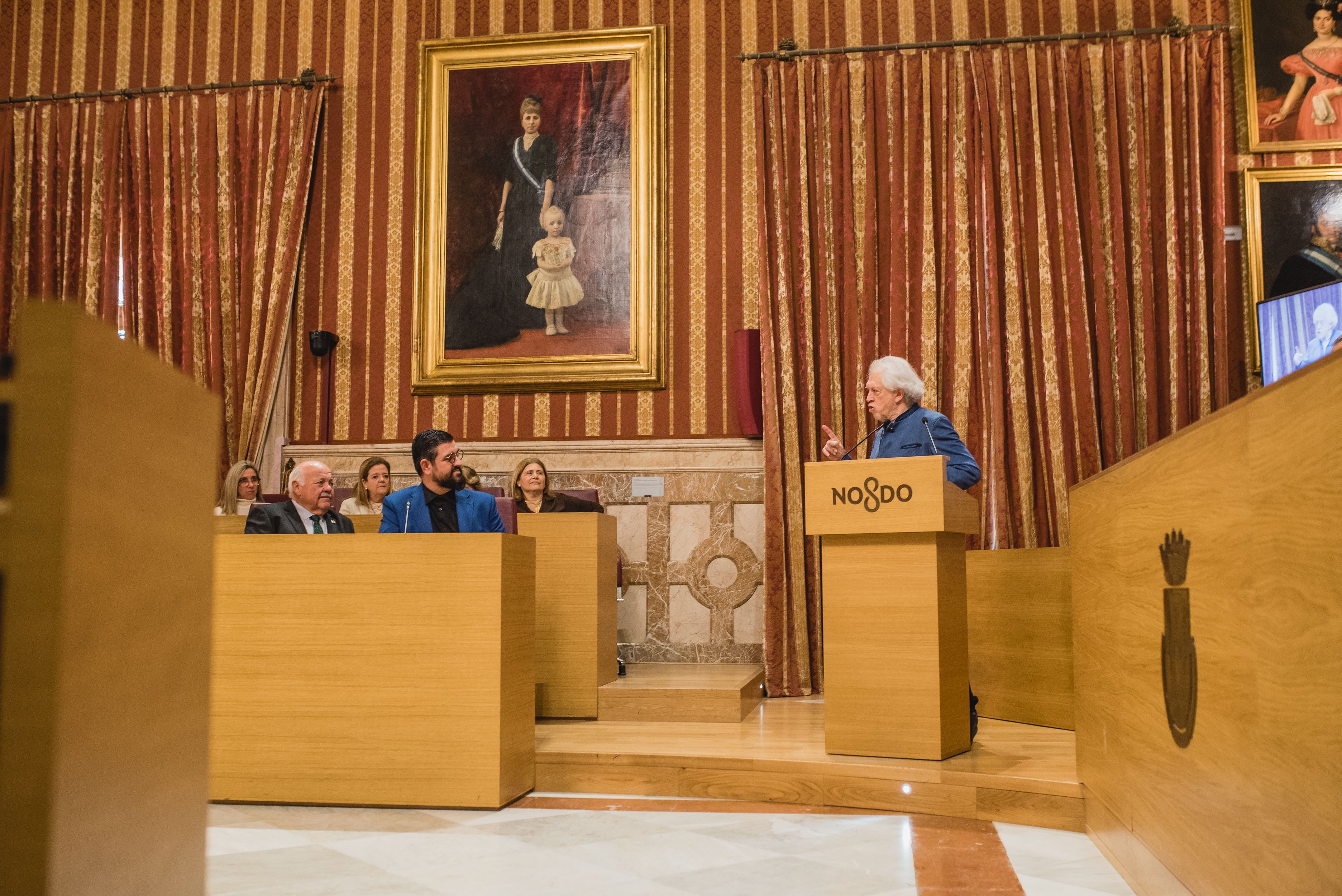 Los actos previos de este 28F de 2024 en el Ayuntamiento de Sevilla, en imágenes.