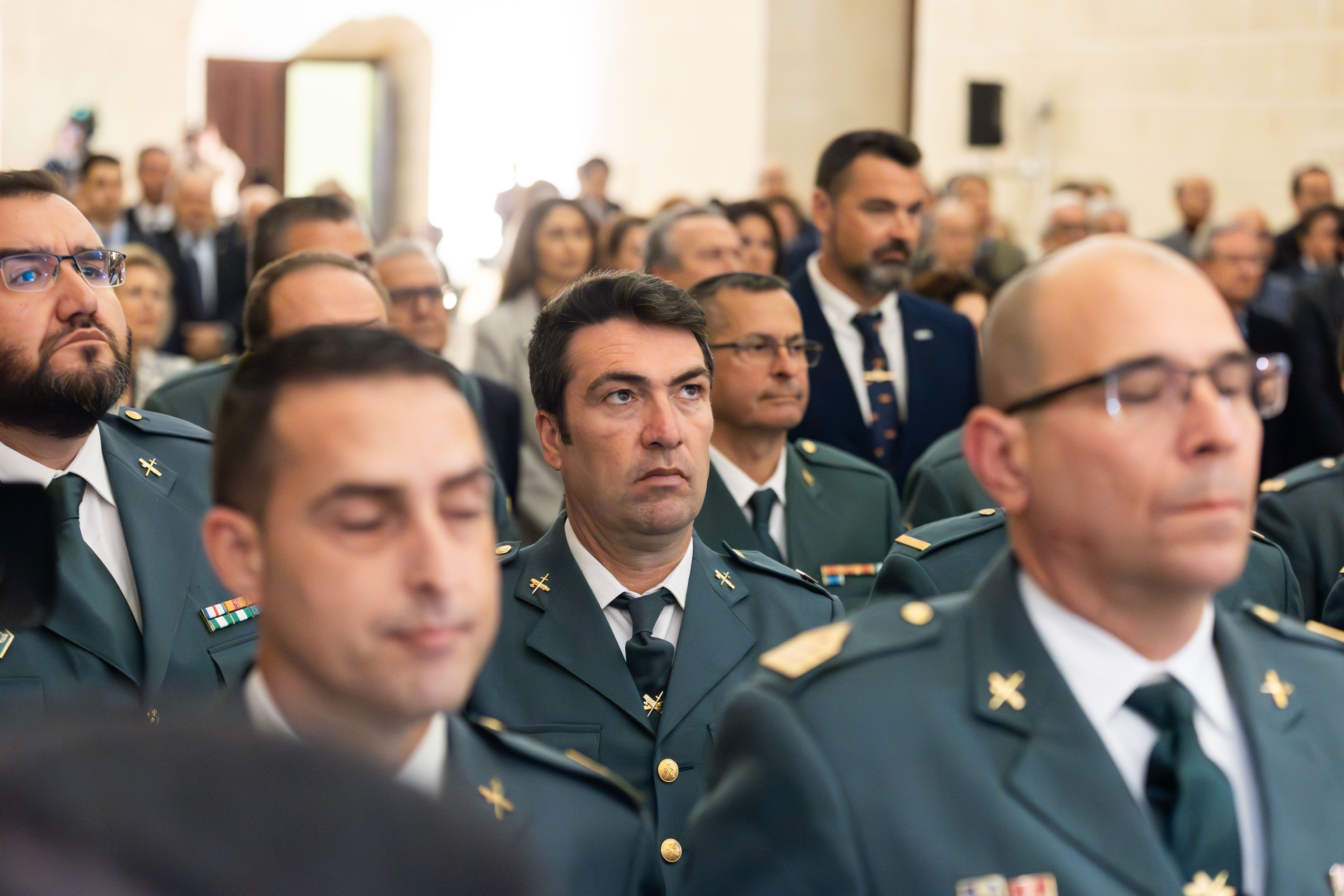 El homenaje del Ayuntamiento de Jerez a la Guardia Civil, en imágenes.