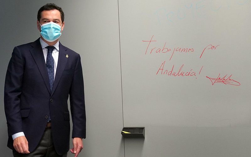 Moreno Bonilla, este lunes en un acto institucional. FOTO: JUNTA