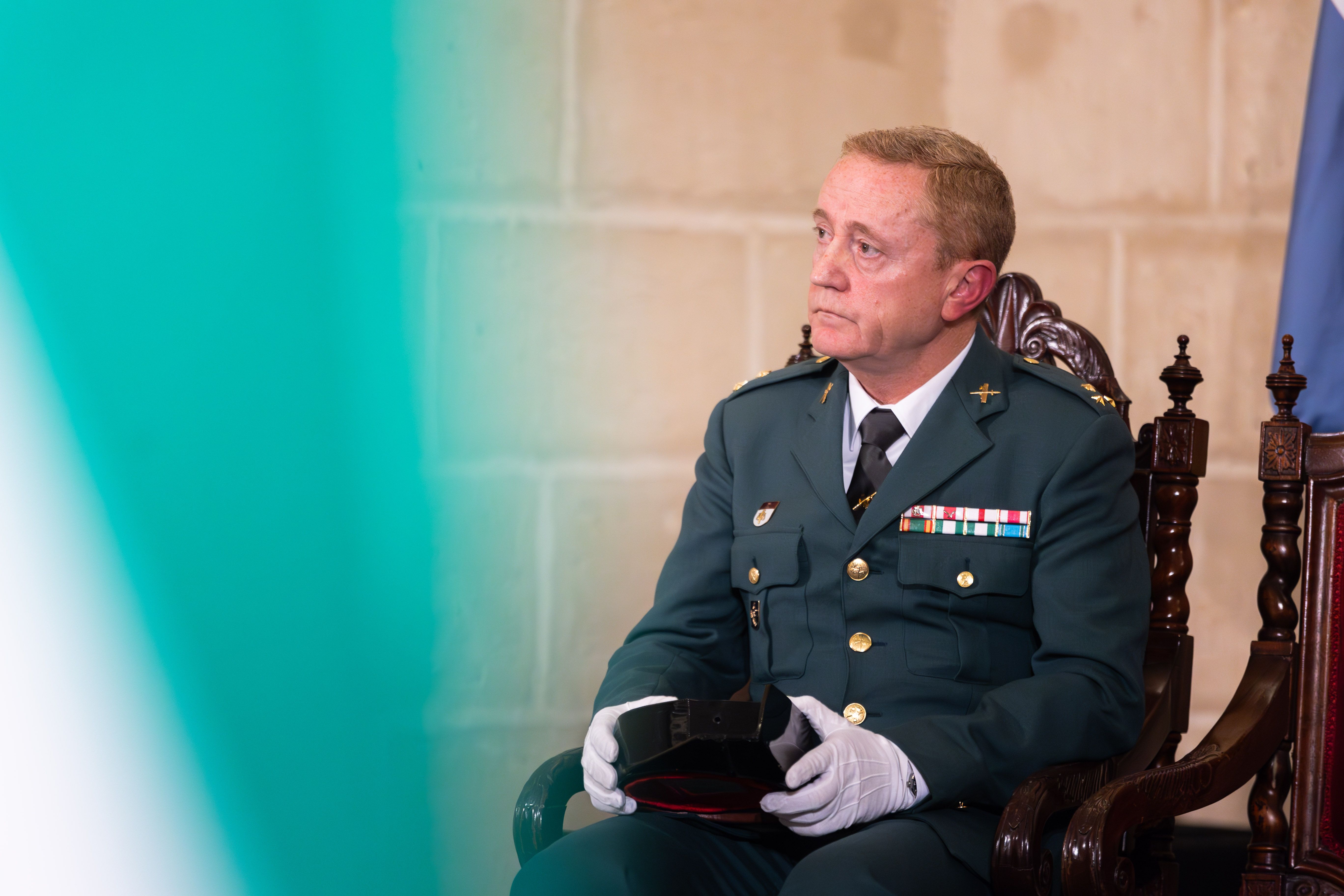 El homenaje del Ayuntamiento de Jerez a la Guardia Civil, en imágenes.