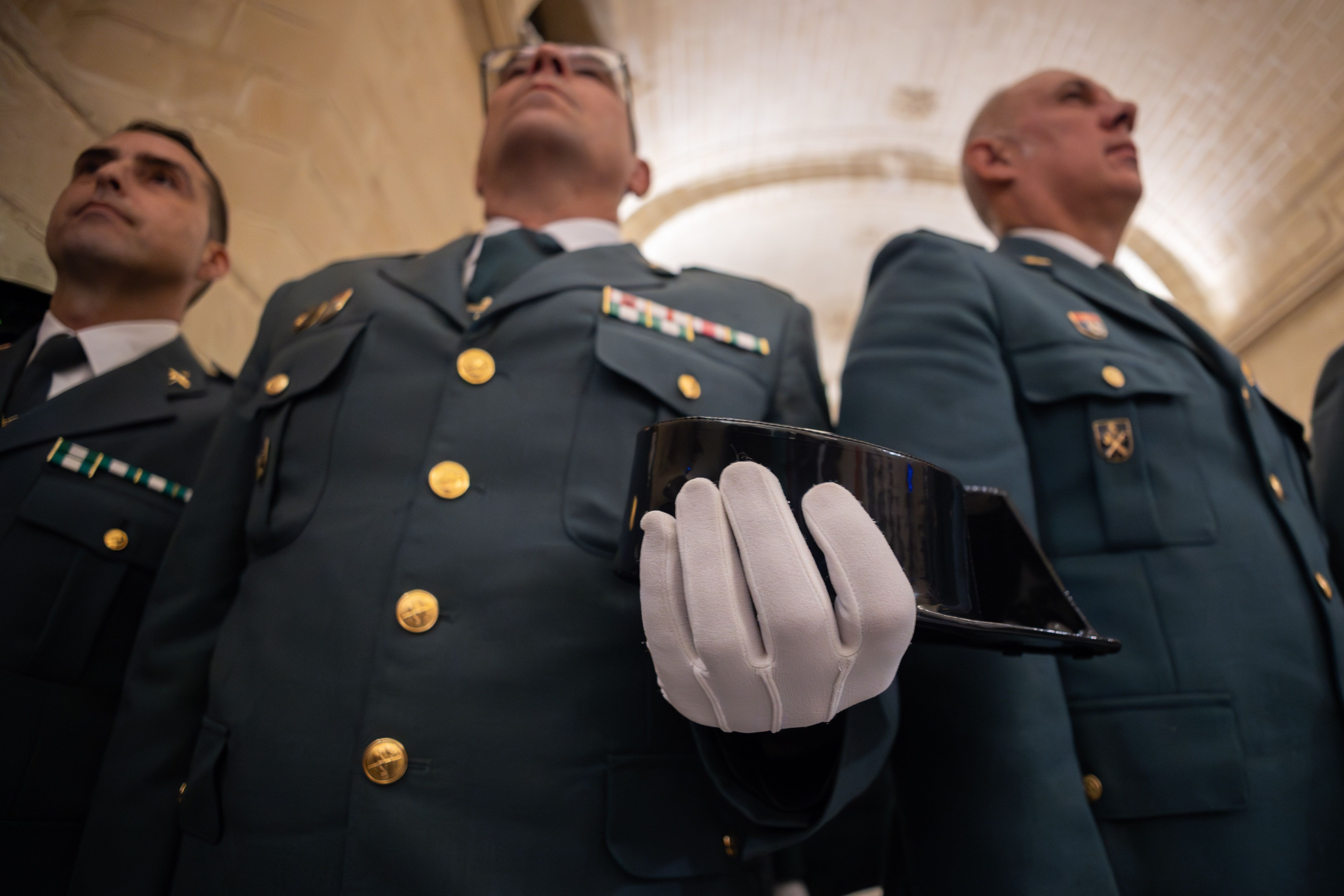 El homenaje del Ayuntamiento de Jerez a la Guardia Civil, en imágenes.