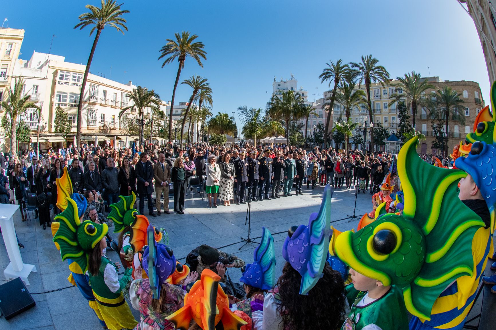 Día de Andalucía en Cádiz.
