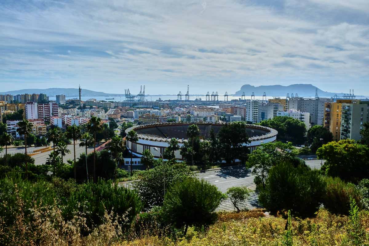 Una vista de Algeciras.