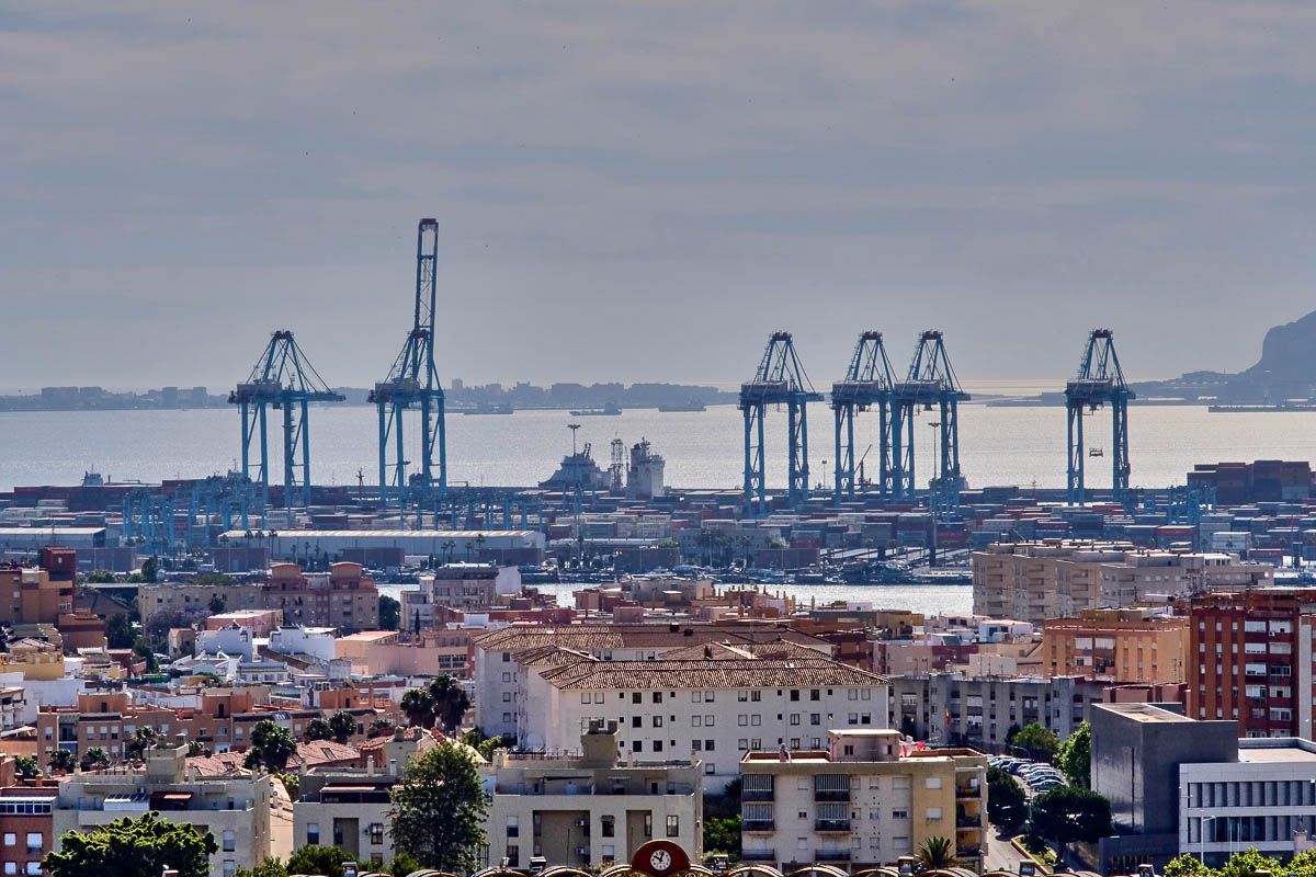 Una vista de Algeciras, en una imagen de archivo.