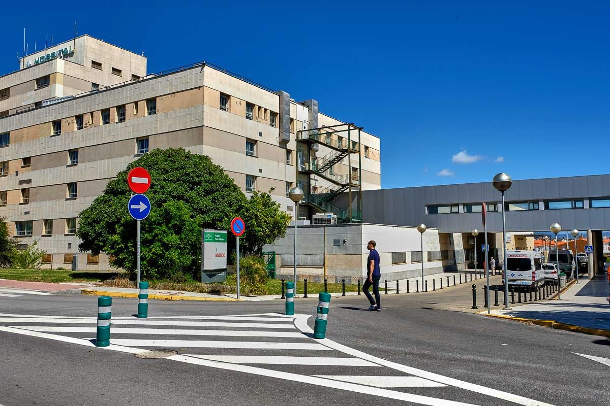 El Hospital Punta Europa de Algeciras, en una imagen de archivo.