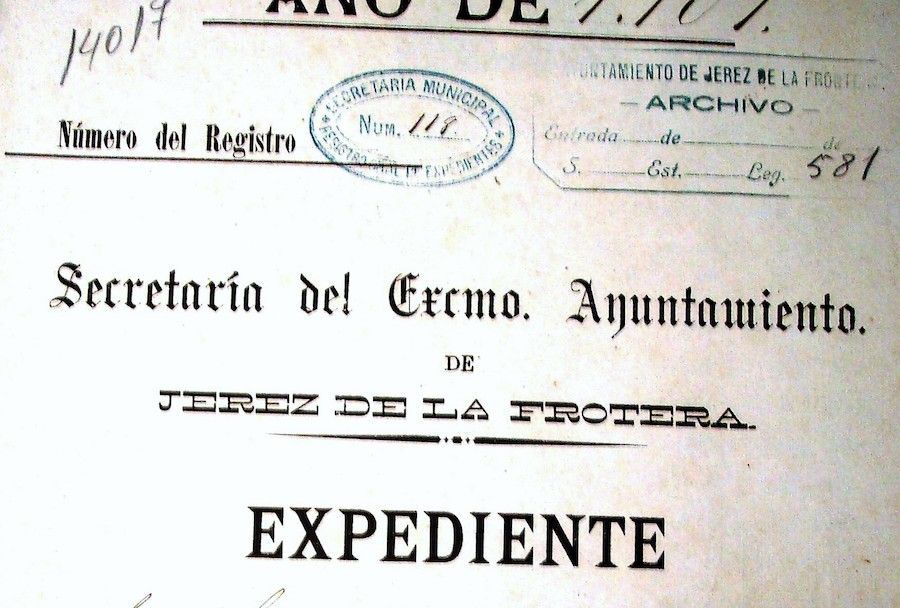 Un documento del Archivo Histórico Municipal.