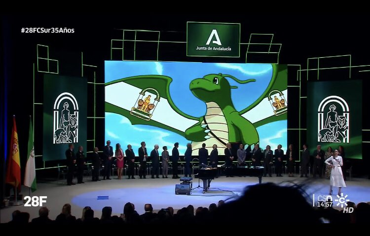 Momento de la gala en el que sale un Pokemon.