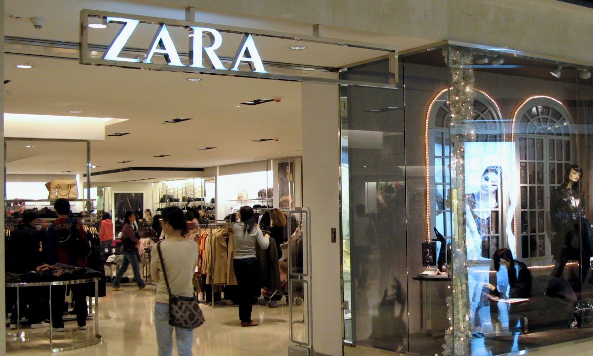 Una tienda de Zara. FOTO: Wikimedia