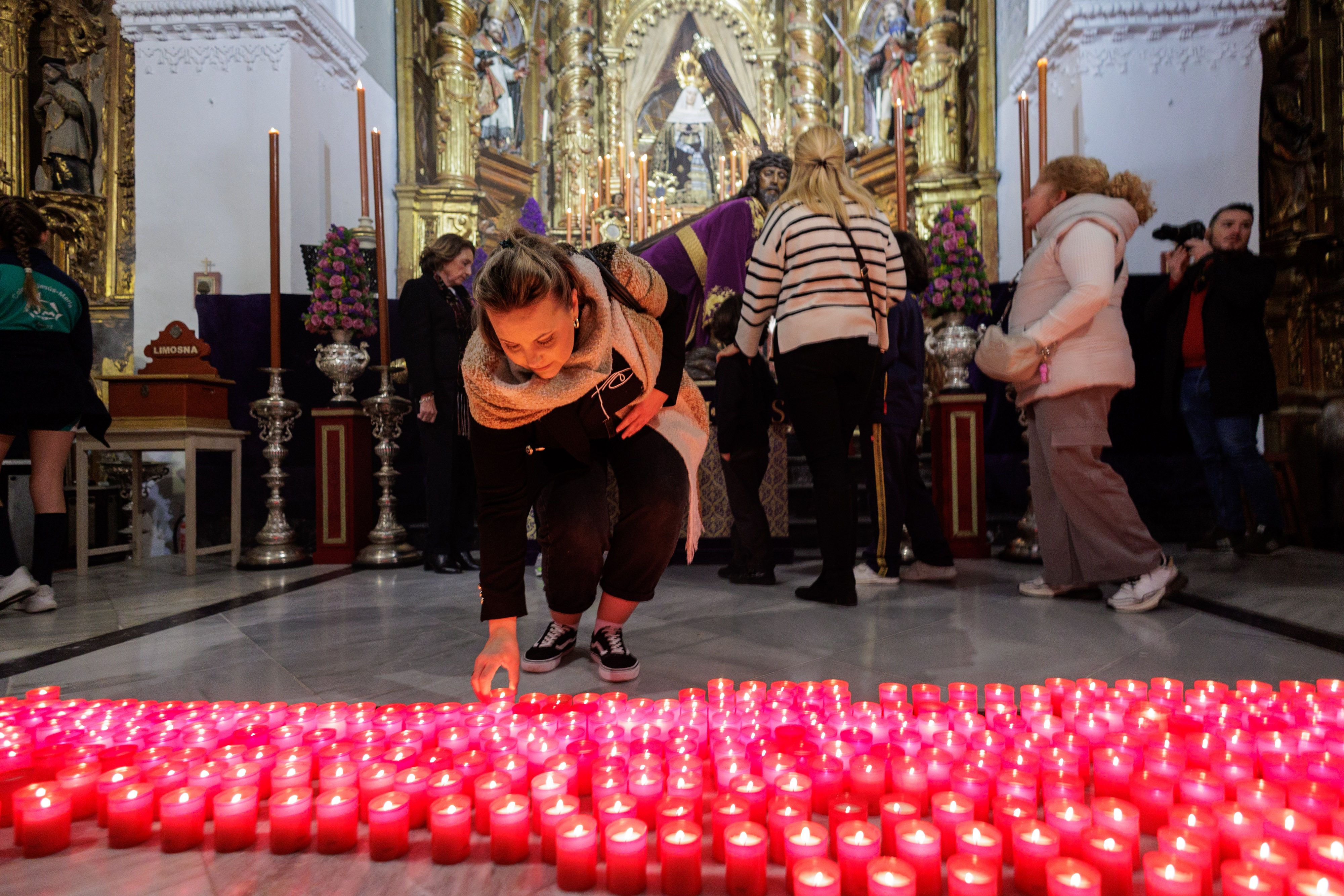 Primer viernes de marzo de veneraciones y solidaridad con los mayores.