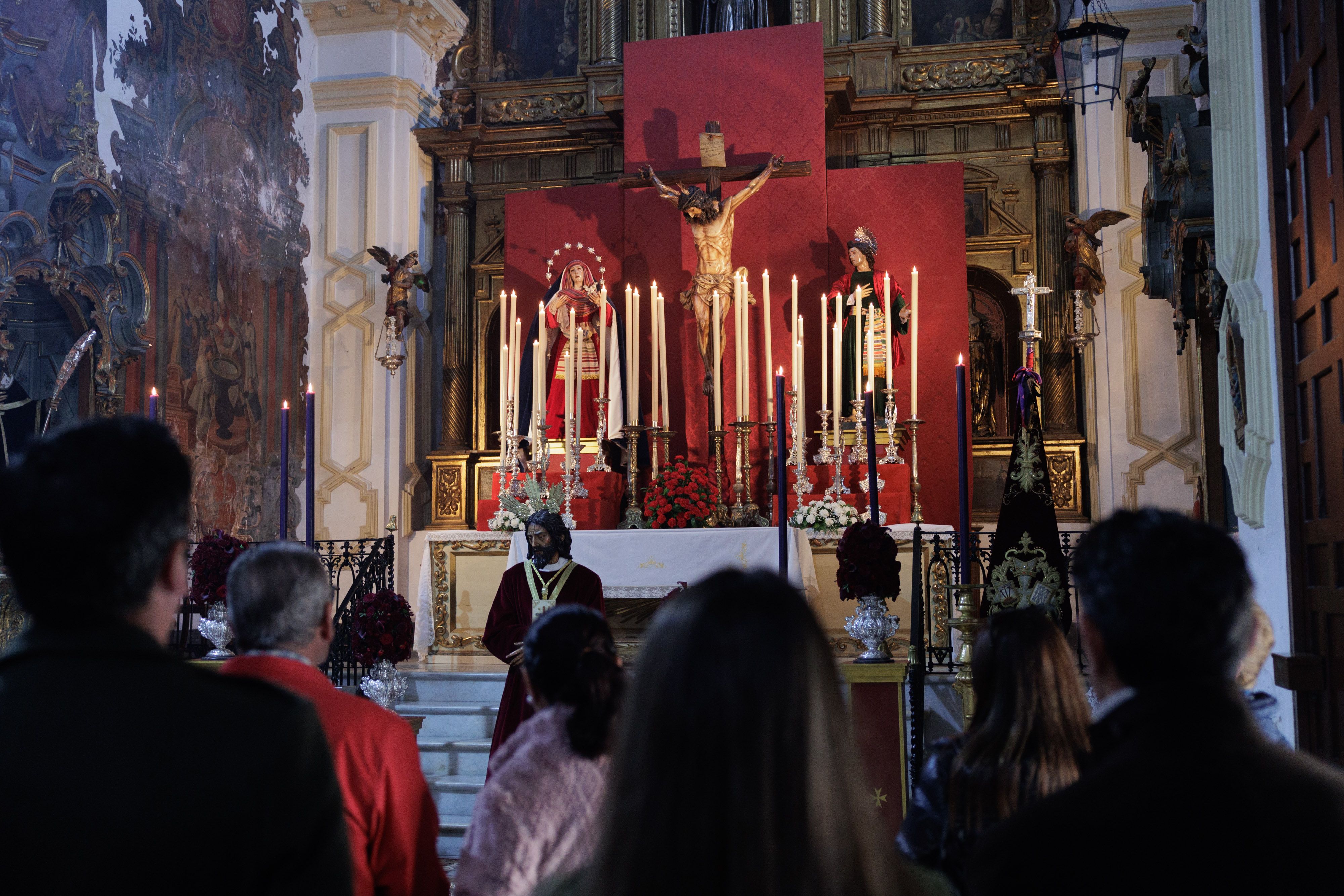 Primer viernes de marzo de veneraciones y solidaridad con los mayores.
