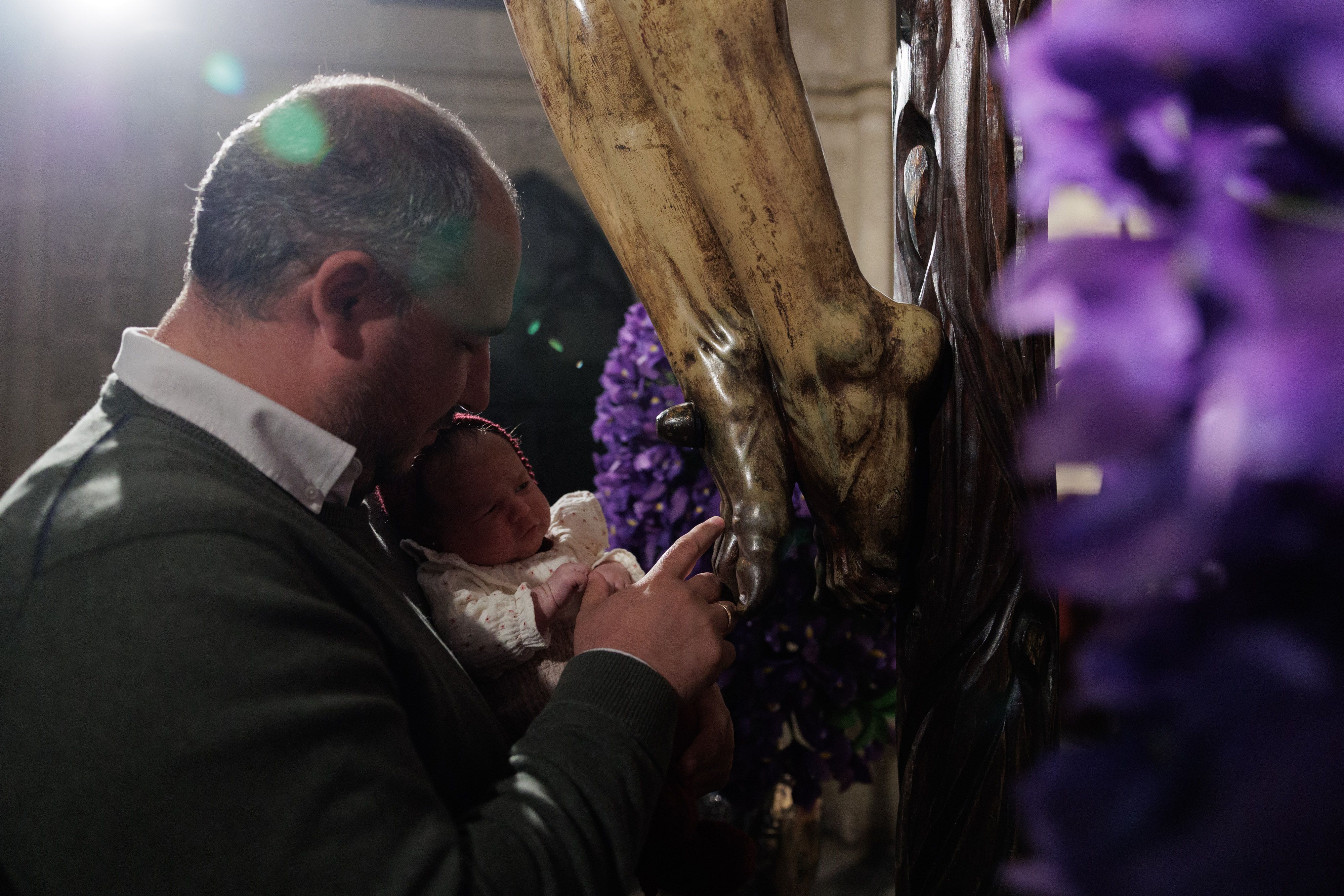 Primer viernes de marzo de veneraciones y solidaridad con los mayores.