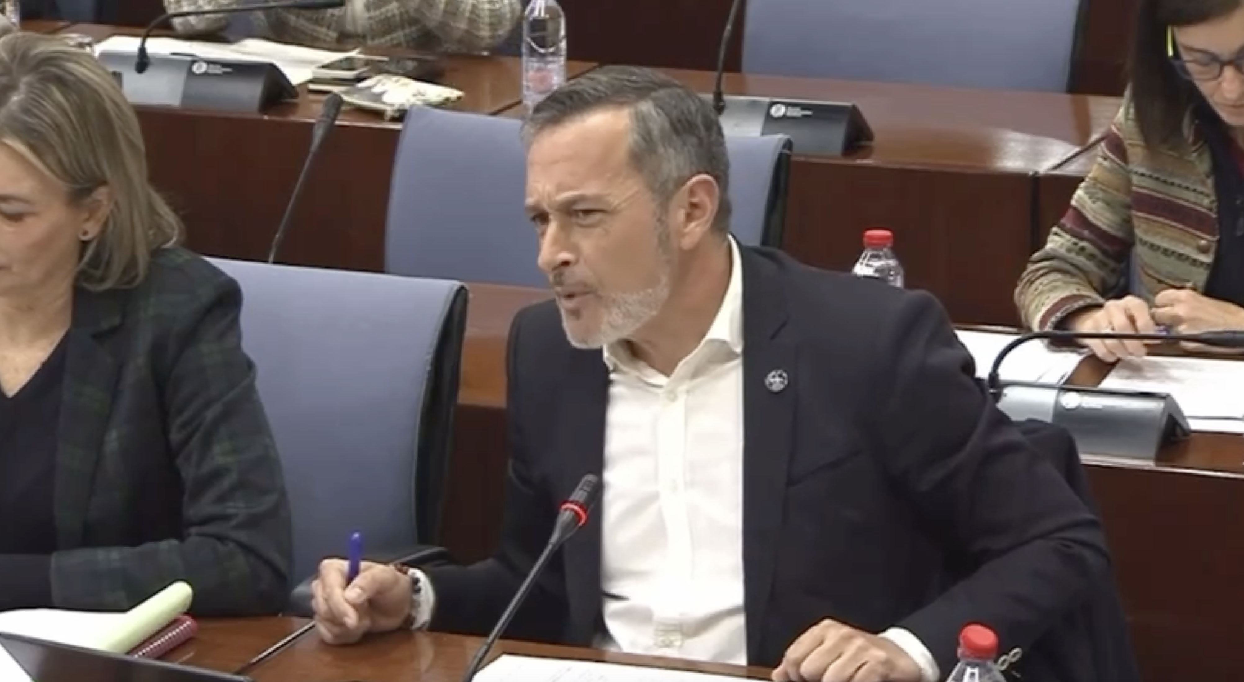 Rafael Recio, del PSOE de Andalucía, en la Comisión de Cultura.