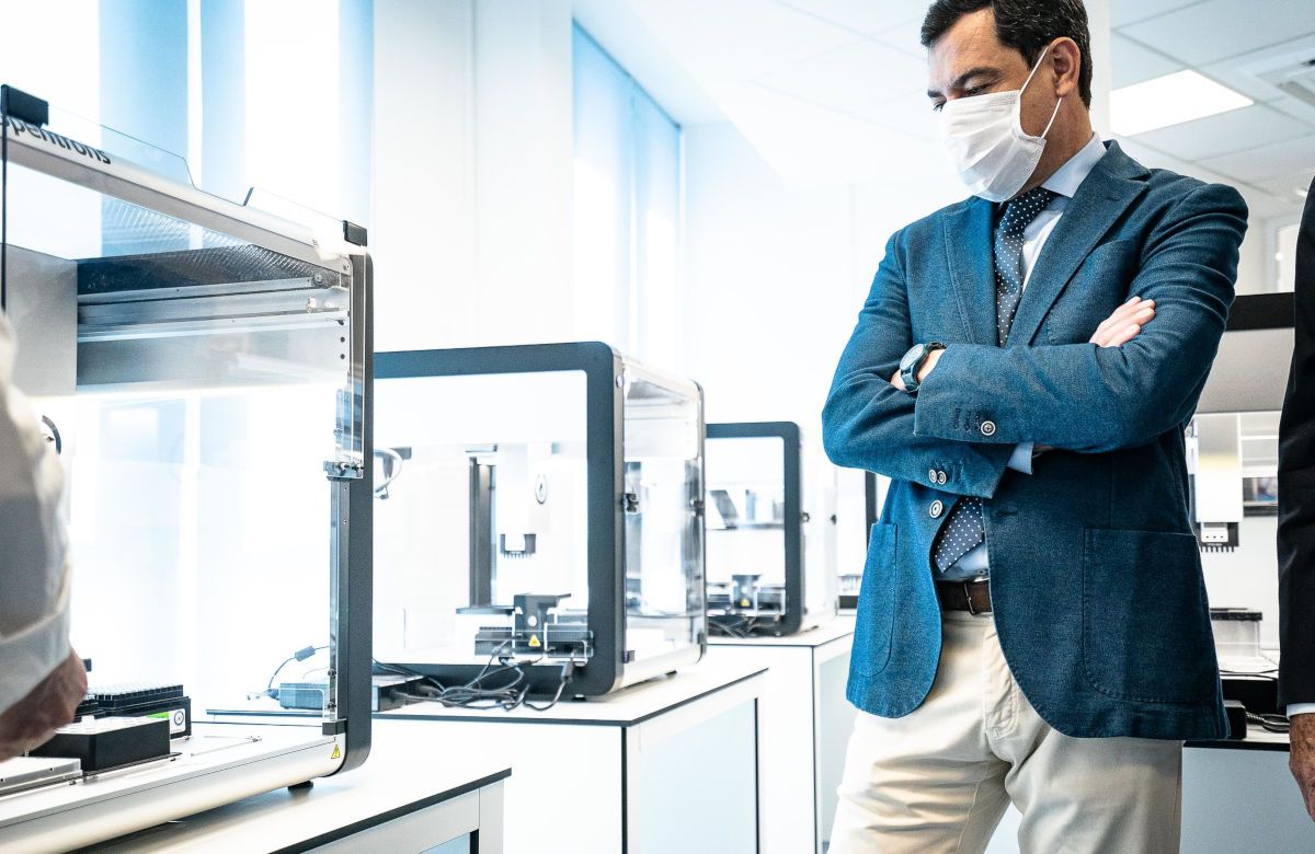 Moreno Bonilla, presidente de la Junta, este viernes en un acto. FOTO: Junta