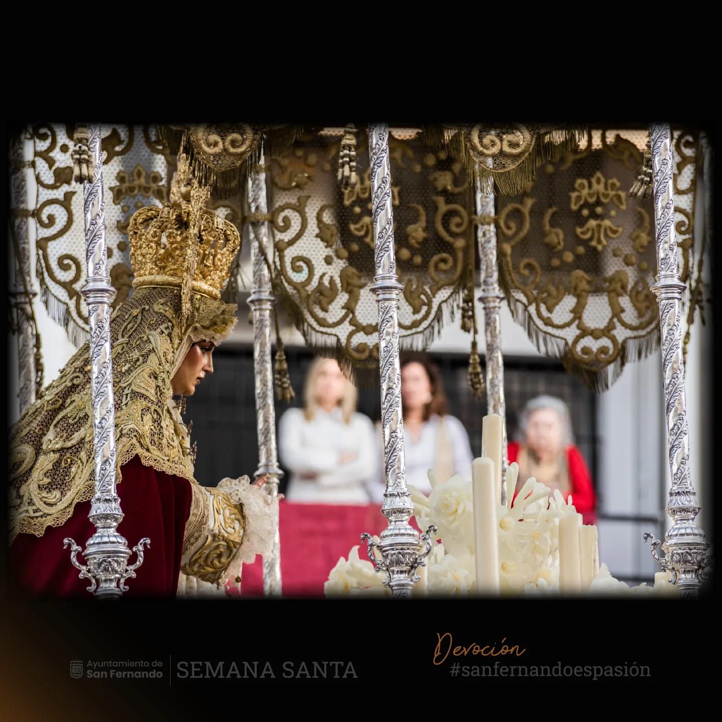 Imagen de la Semana Santa de San Fernando.