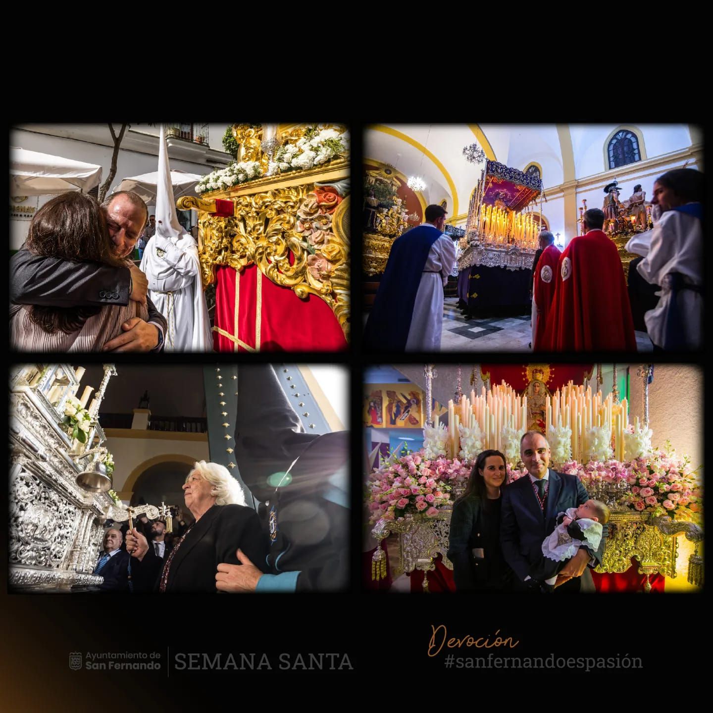 Las imágenes de la Semana Santa de San Fernando