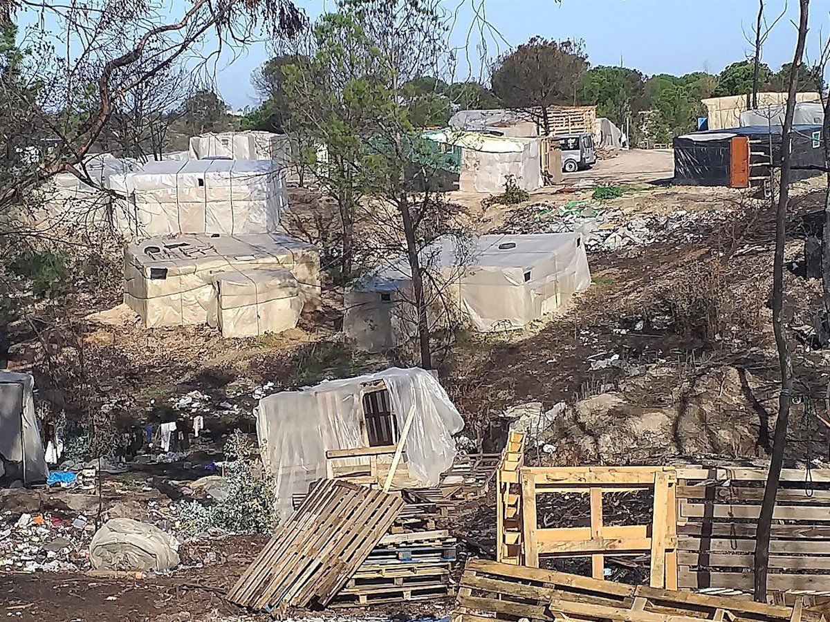 Asentamiento chabolista. FOTO: EUROPA PRESS