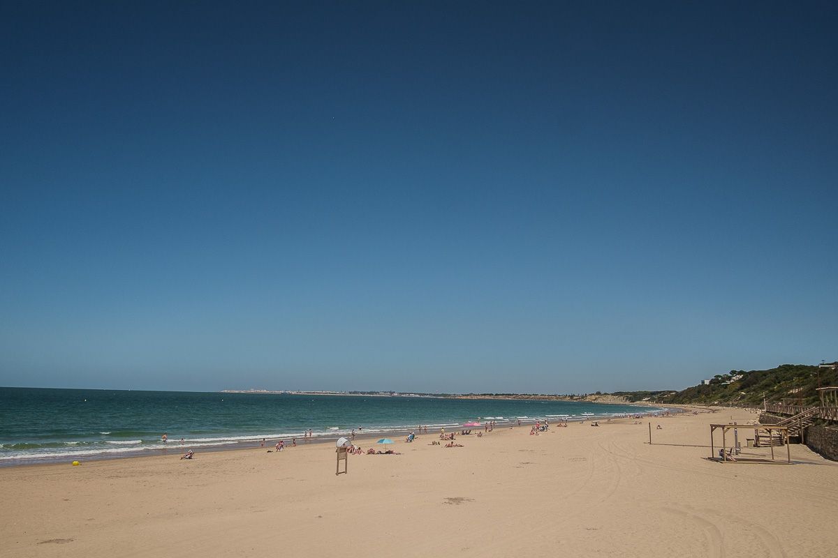 Una playa de El Puerto, en una imagen de archivo.
