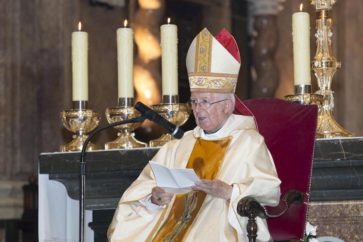 El cardenal arzobispo Antonio Cañizares. FOTO: ARZOBISPADO DE VALENCIA