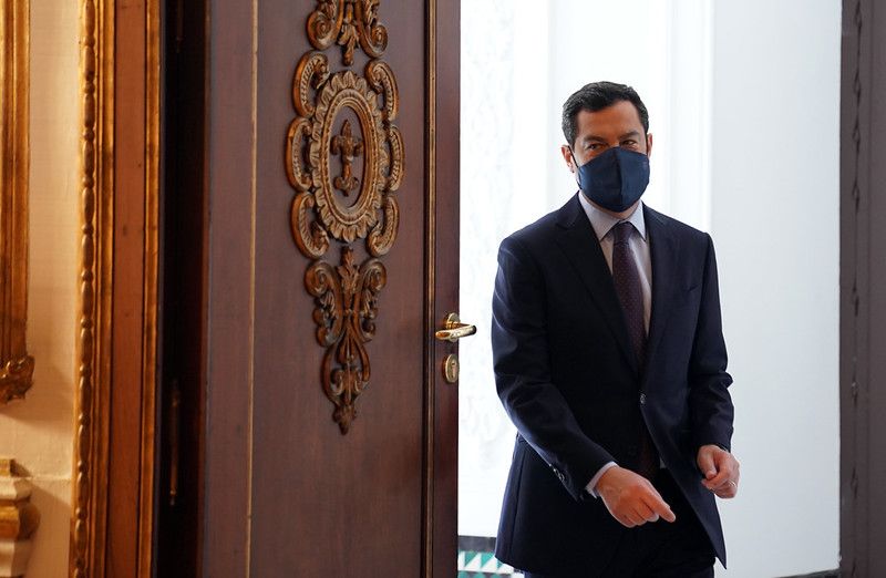 El presidente de la Junta, Juan Manuel Moreno, en una imagen reciente.