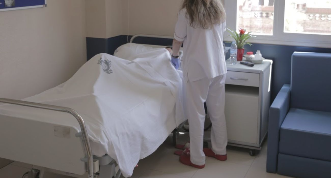 Una imagen del hospital donde tuvo lugar la agresión que acabó con la vida de un sanitario.