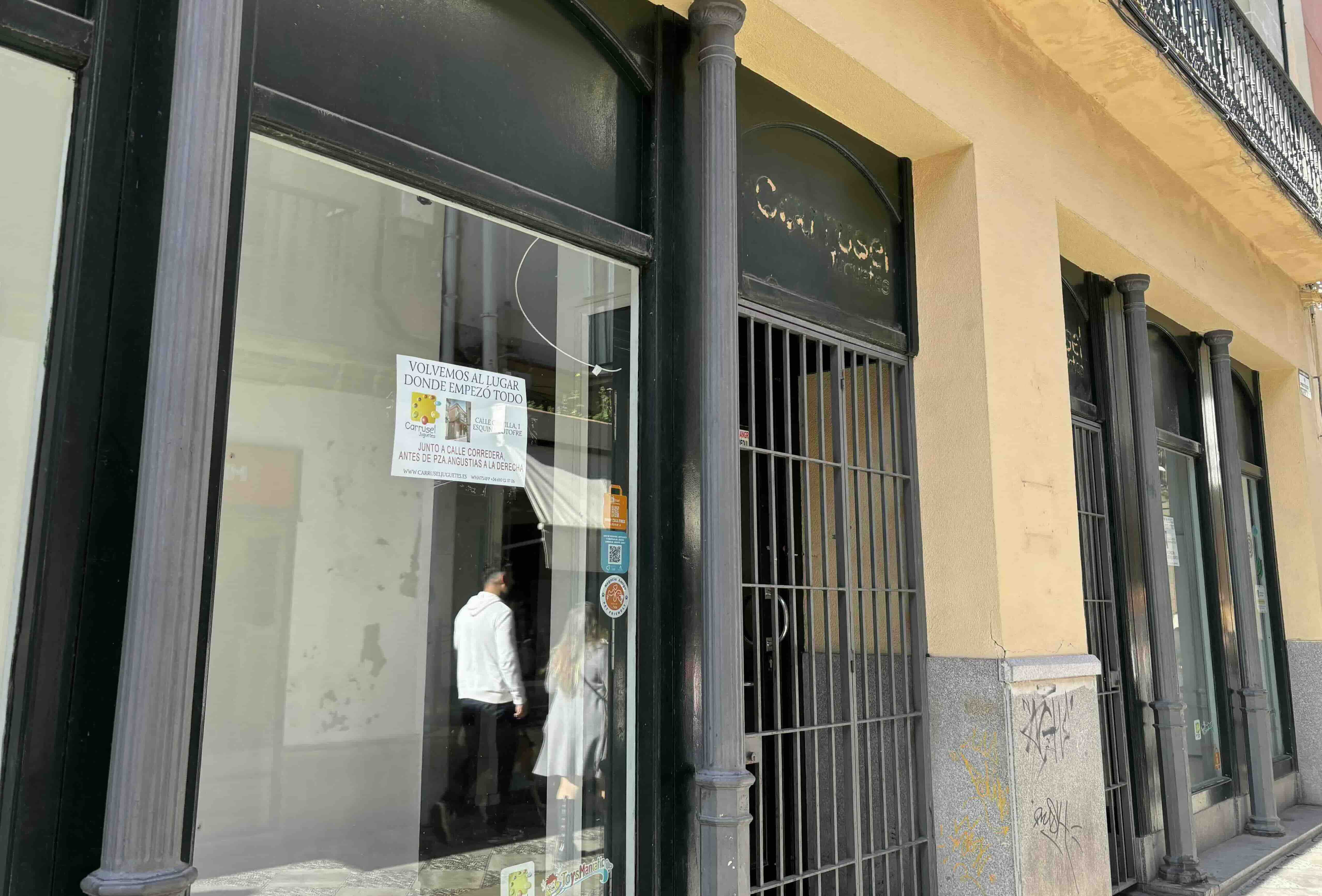 Una tienda clásica del centro de Jerez se muda y deja libre un local muy cotizado en una calle ZAS.